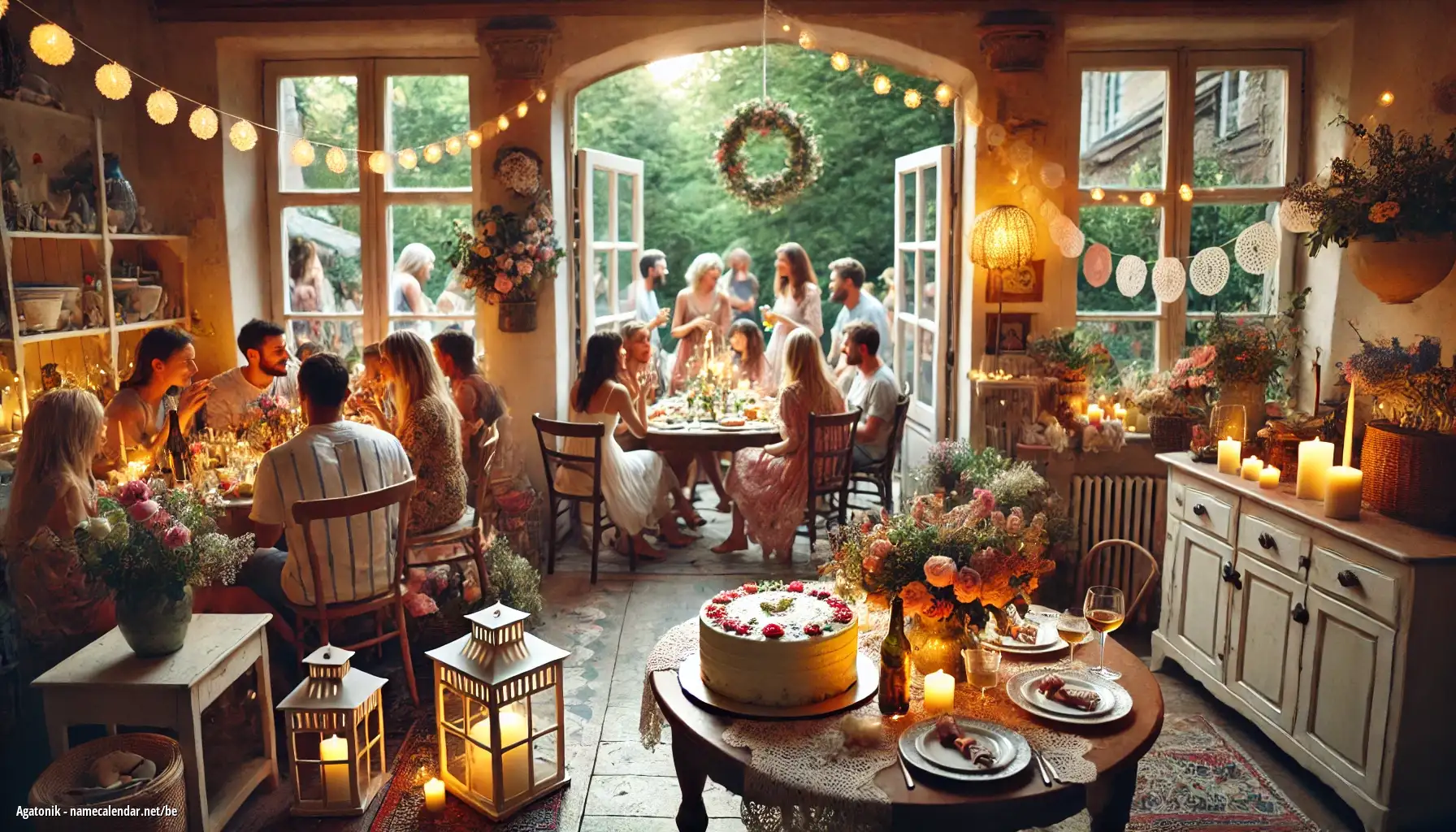 Святкаванне імянін і імянін - Agatonik