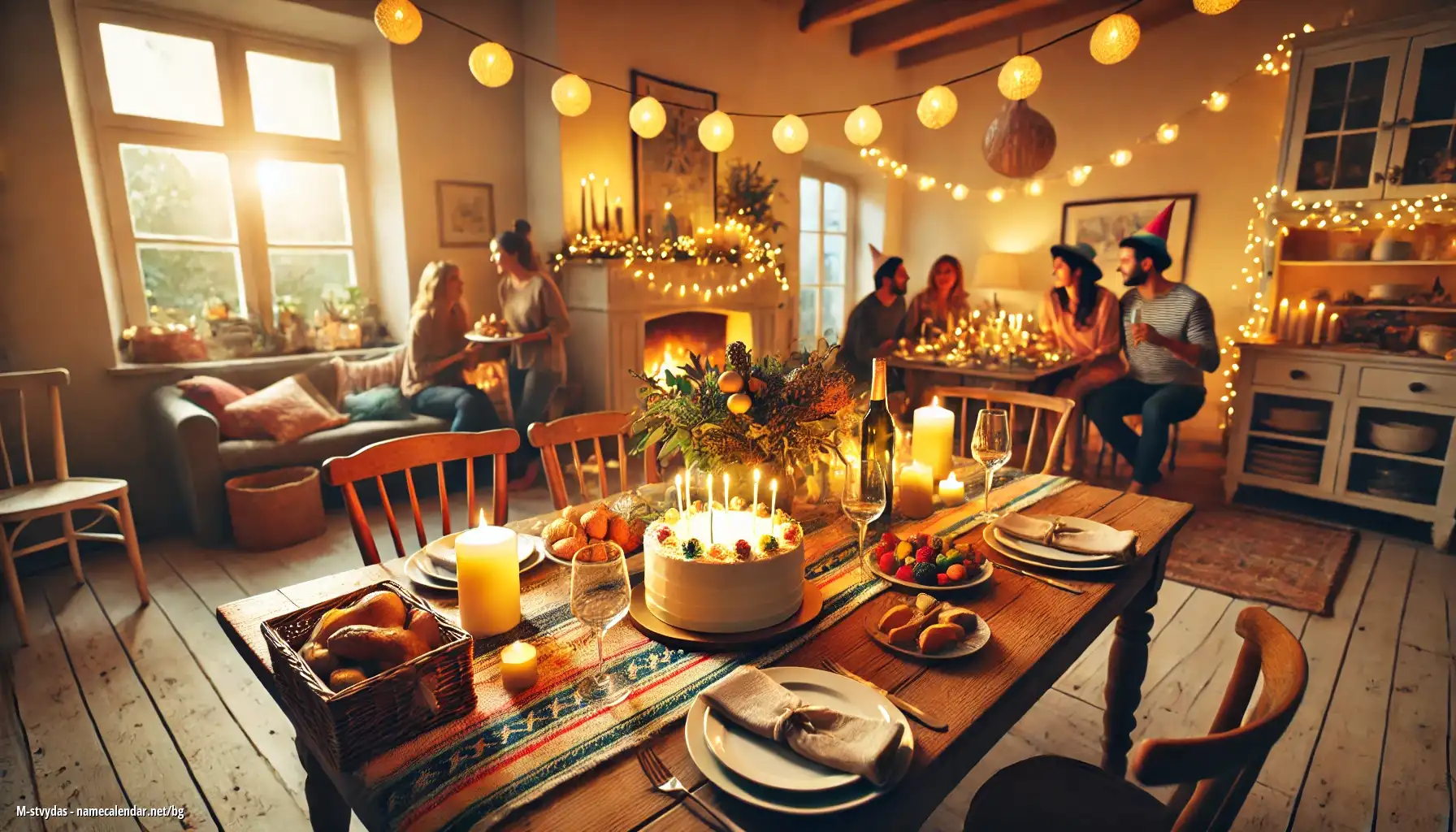 Празнуване на имен ден и име - M-stvydas