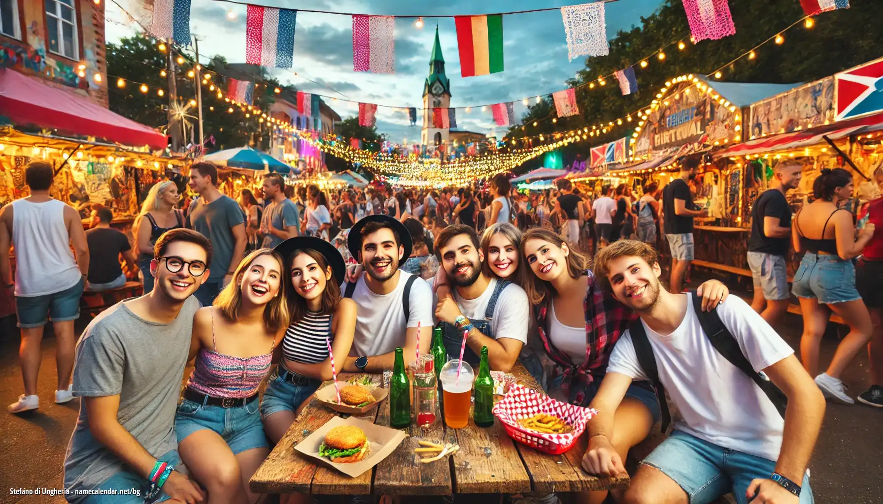 Празнуване на имен ден и име - Stefano di Ungheria