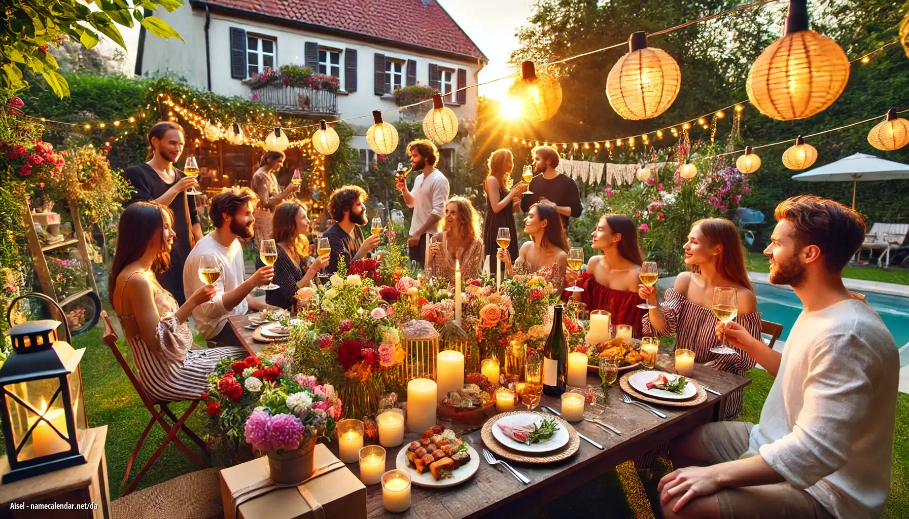 Fejring af navnedag og navn - Aisel