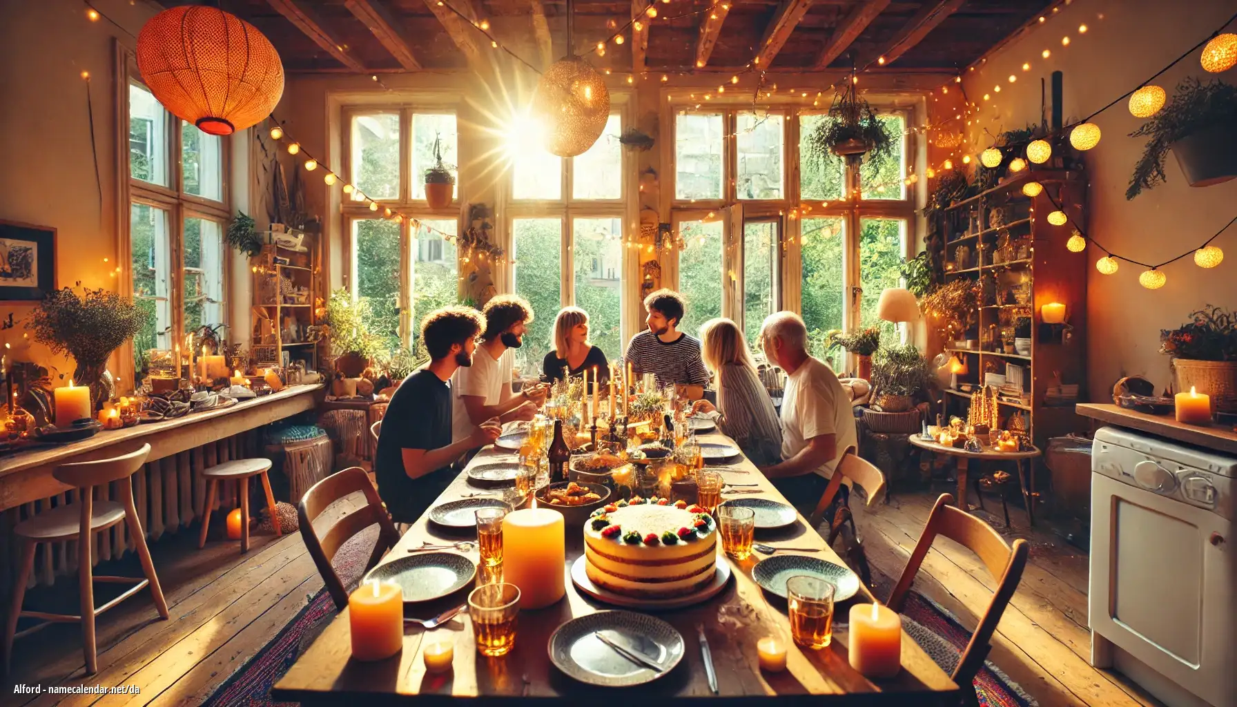 Fejring af navnedag og navn - Alford