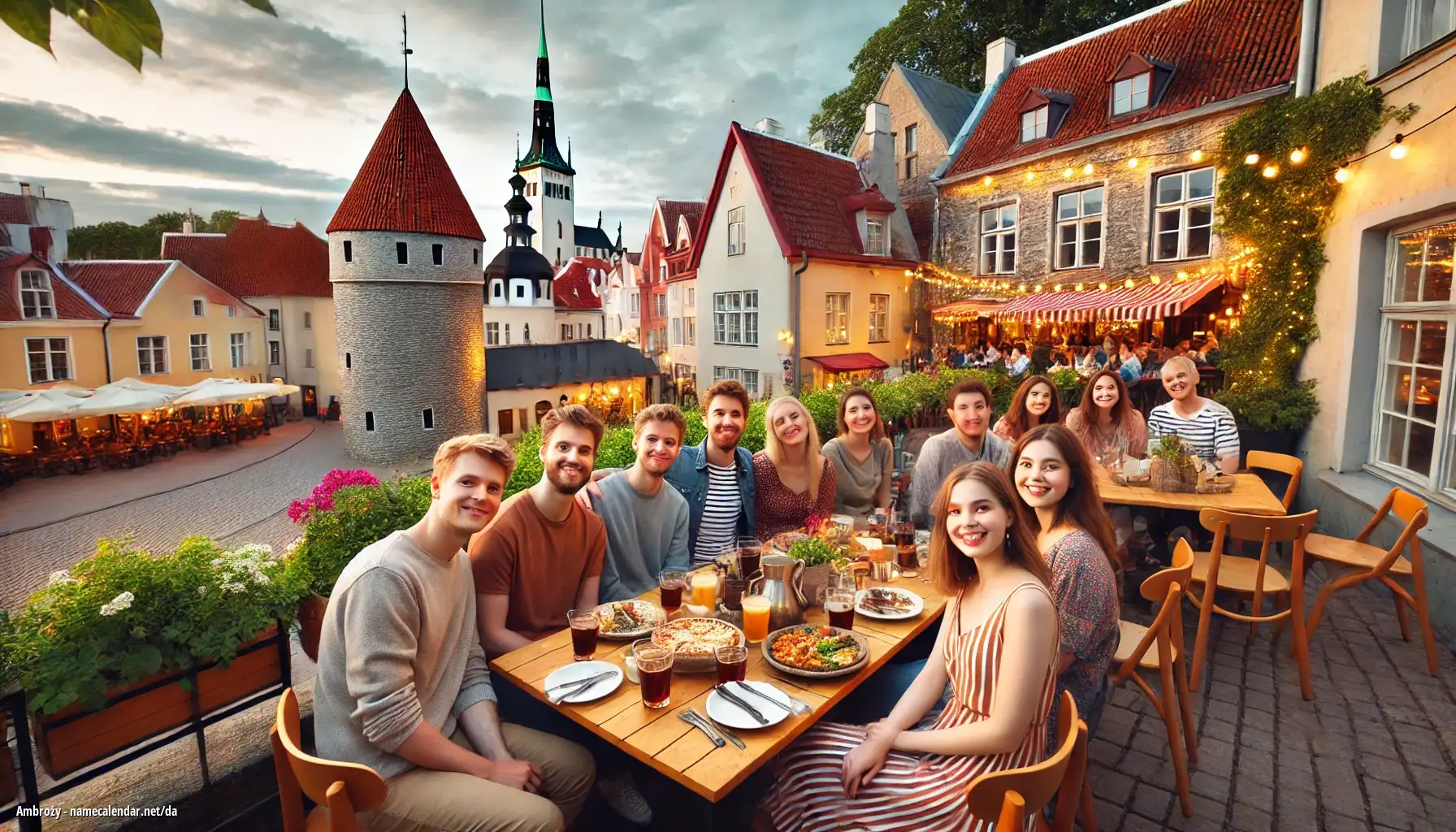 Fejring af navnedag og navn - Ambroży