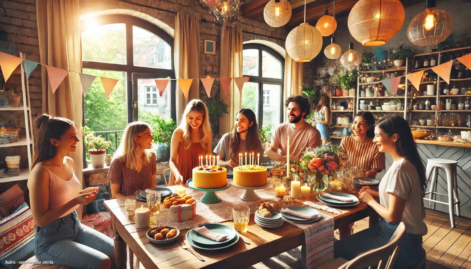 Fejring af navnedag og navn - Audric