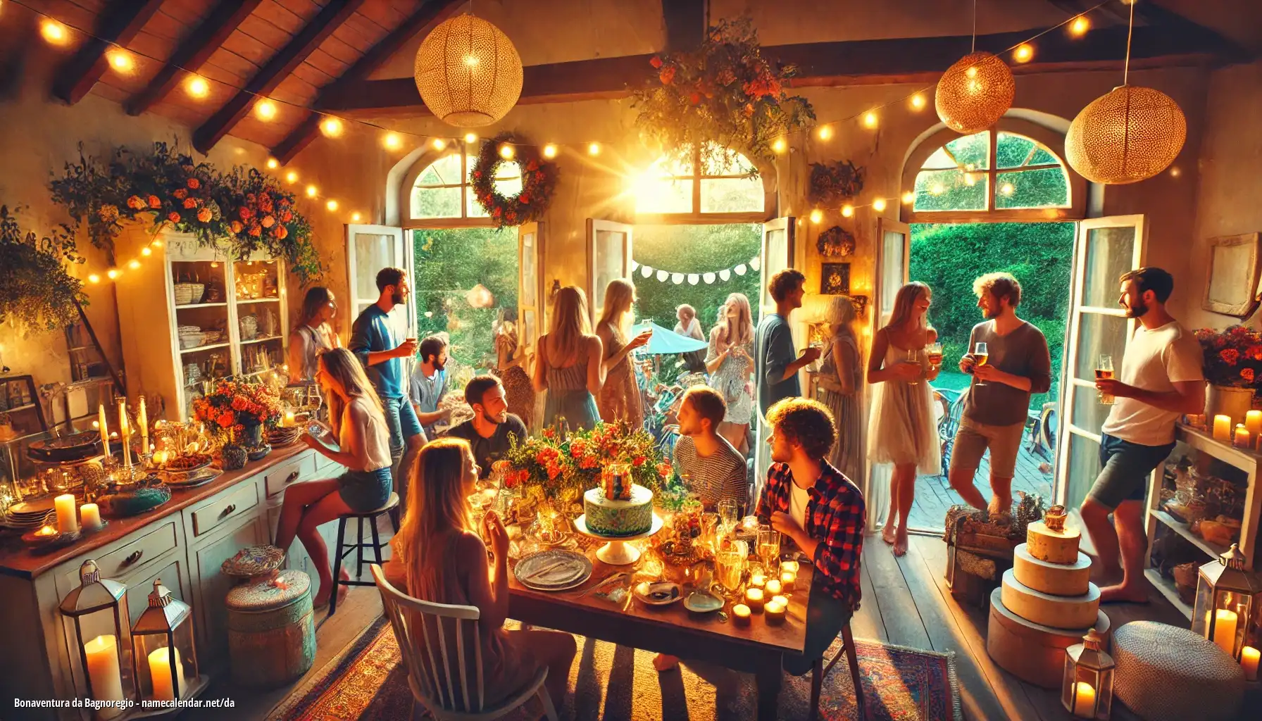 Fejring af navnedag og navn - Bonaventura da Bagnoregio