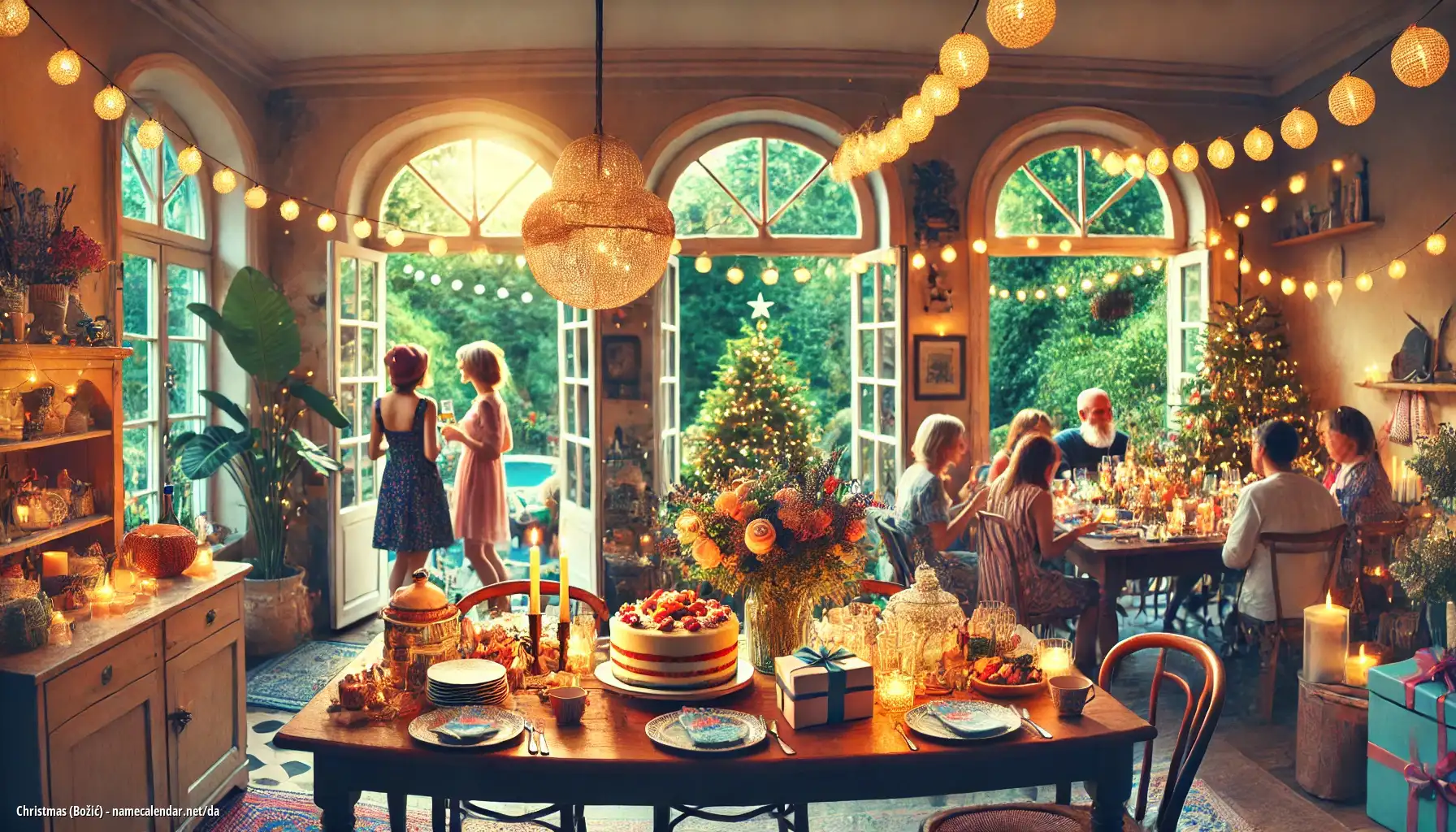 Fejring af navnedag og navn - Christmas (Božić)