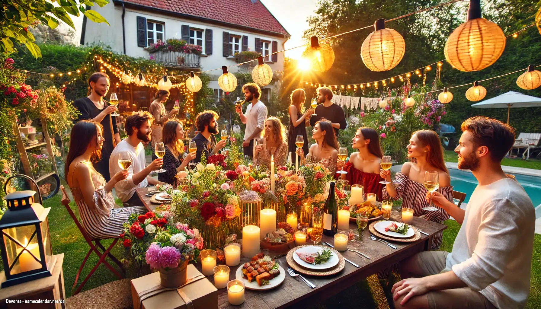 Fejring af navnedag og navn - Devonta