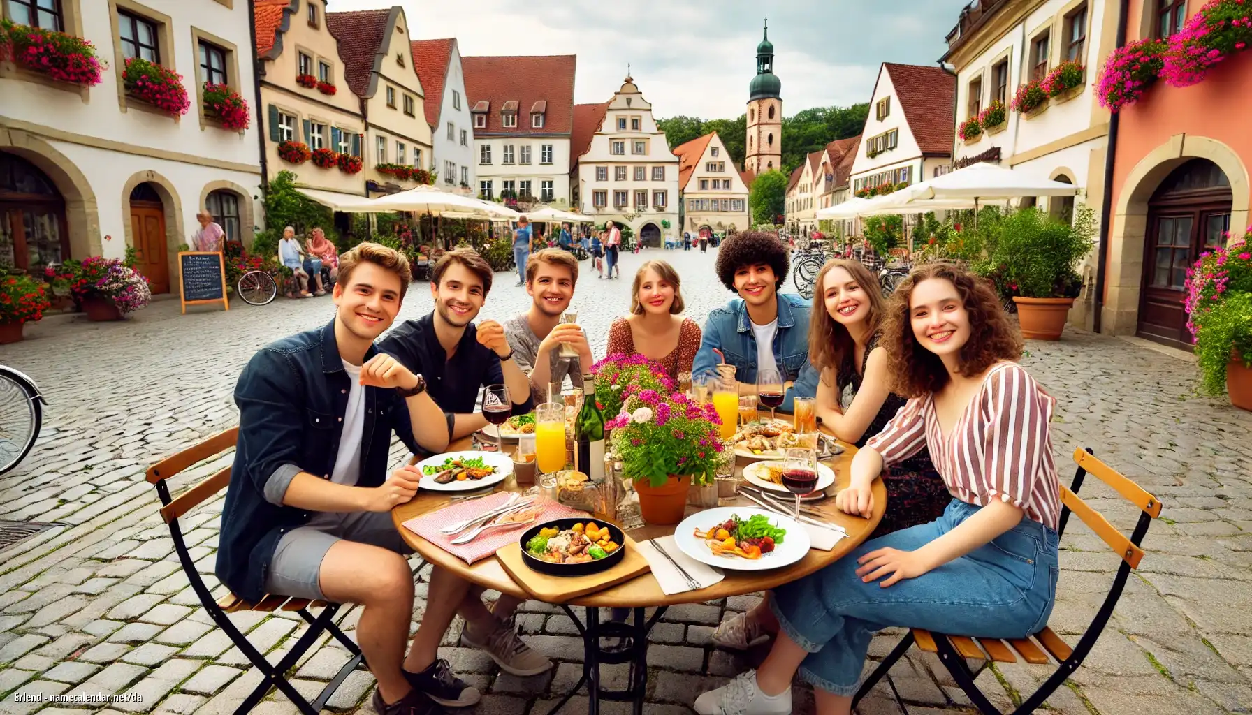 Fejring af navnedag og navn - Erlend