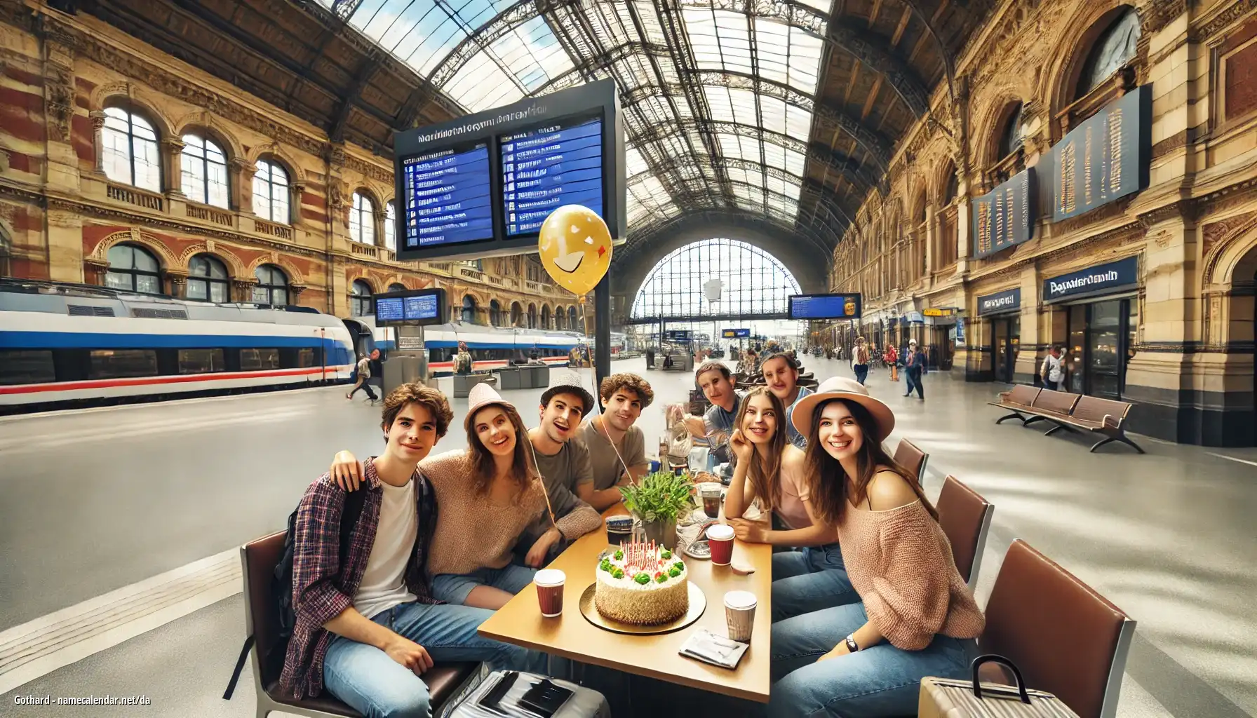 Fejring af navnedag og navn - Gothard