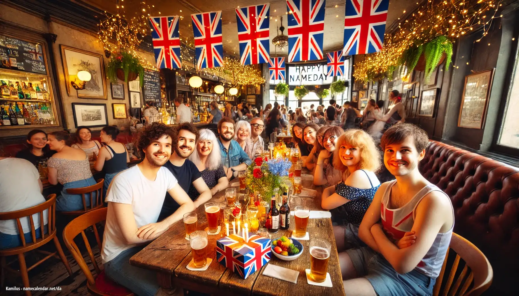 Fejring af navnedag og navn - Kamilus