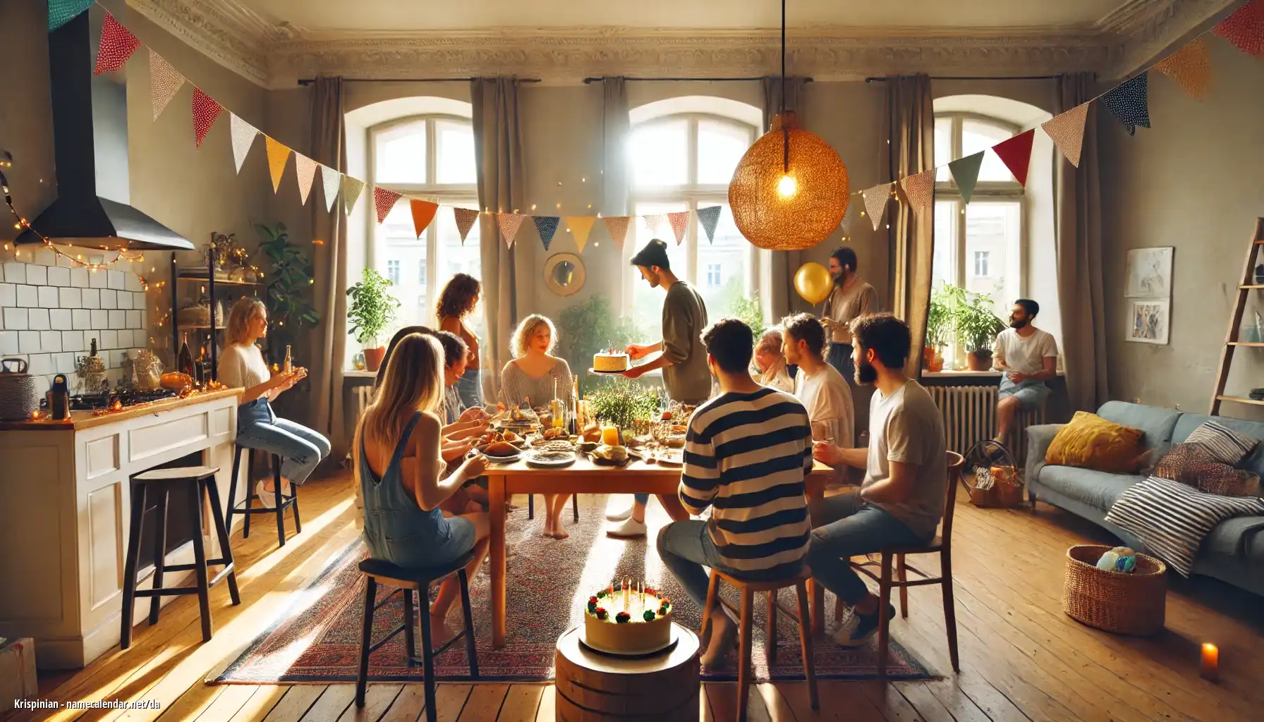 Fejring af navnedag og navn - Krispinian