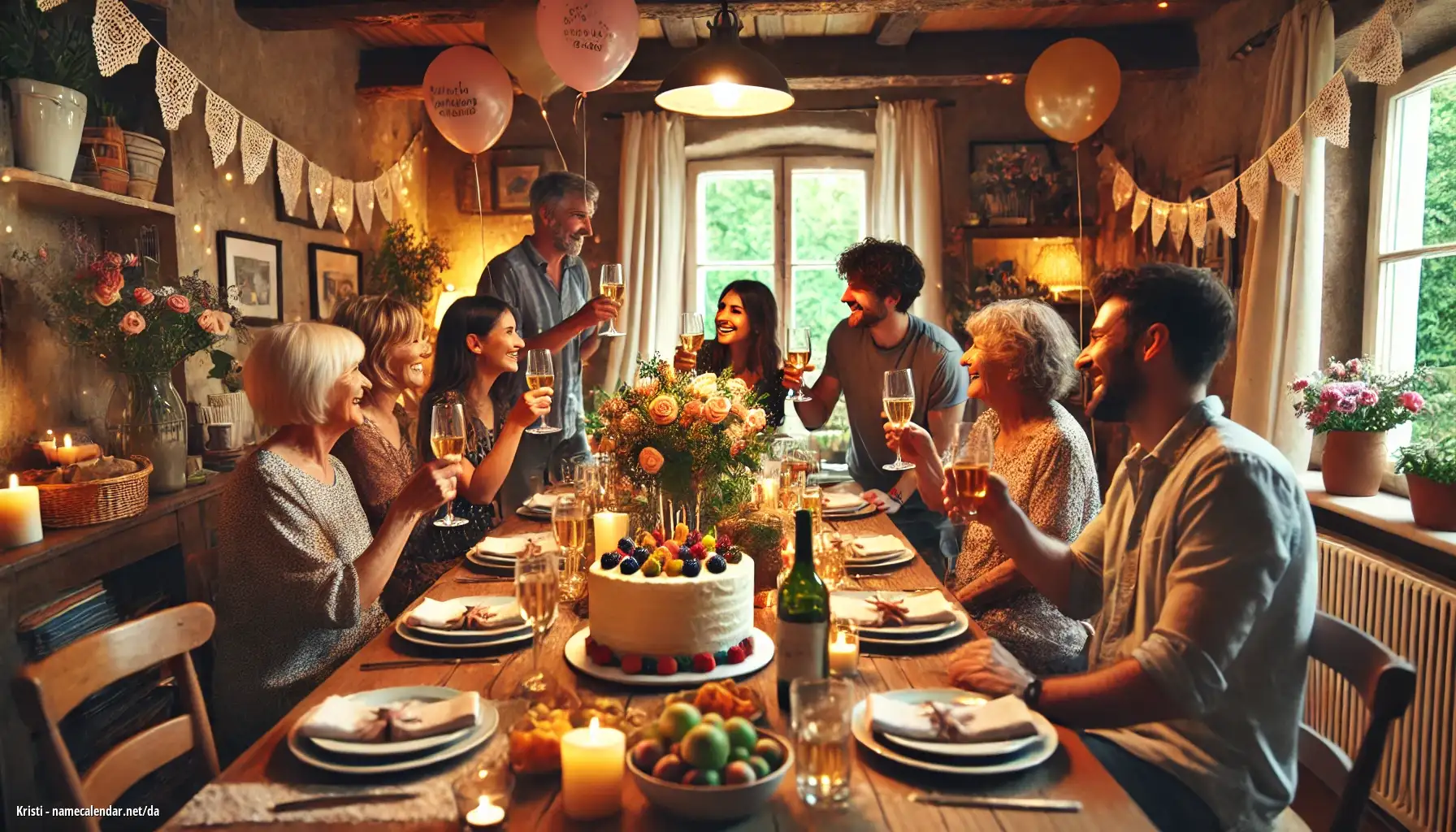 Fejring af navnedag og navn - Kristi