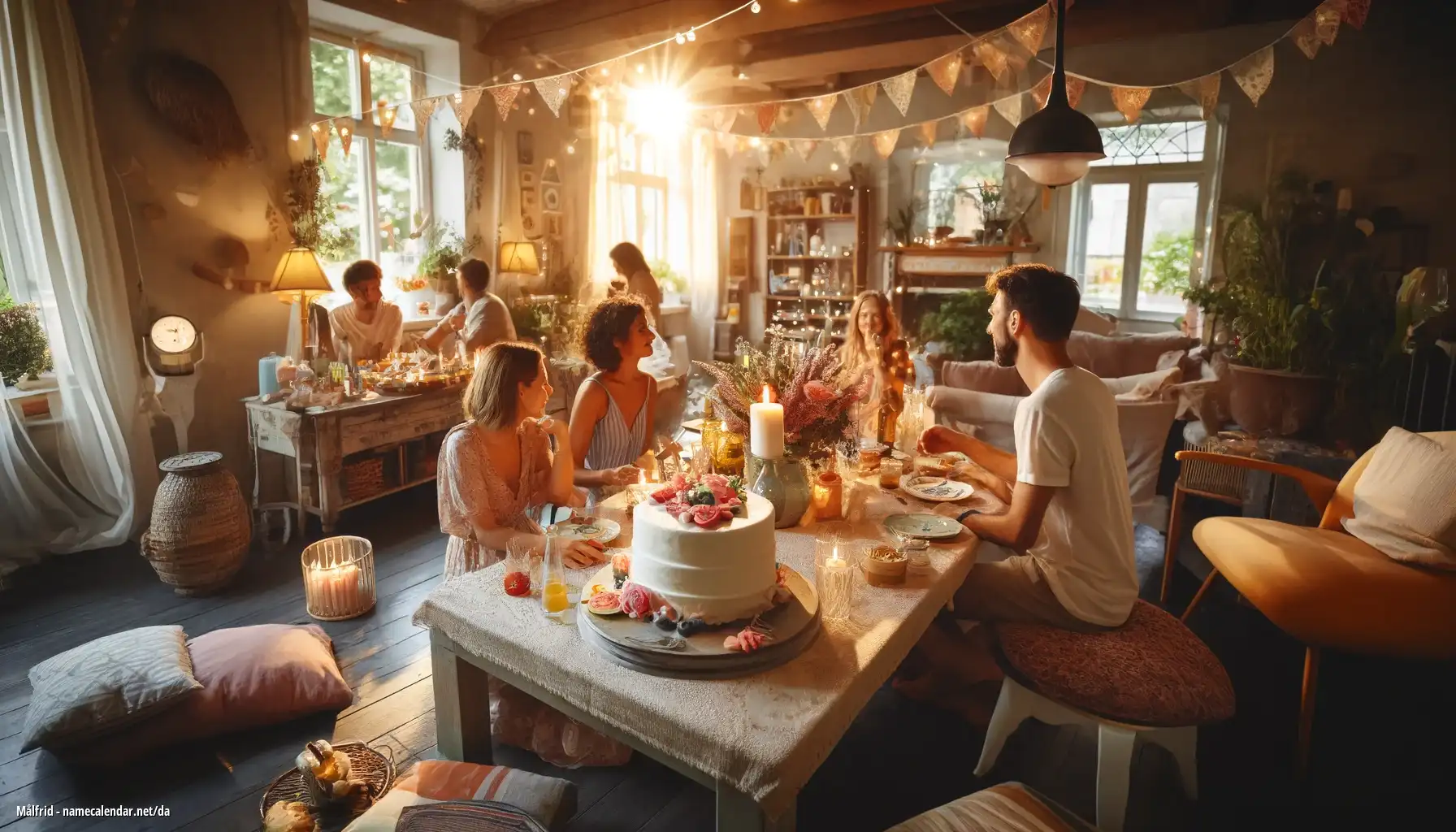 Fejring af navnedag og navn - Målfrid