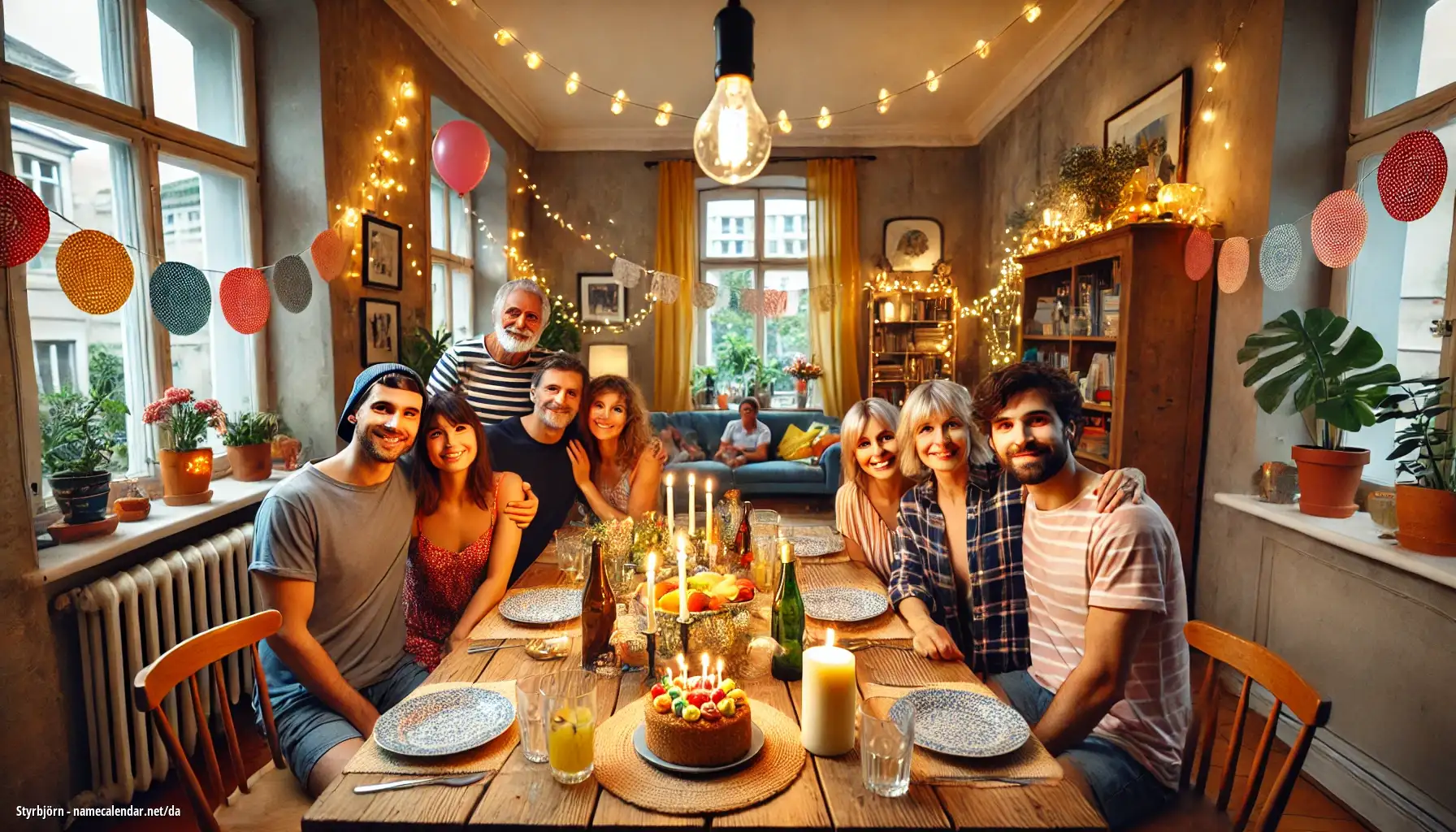 Fejring af navnedag og navn - Styrbjörn