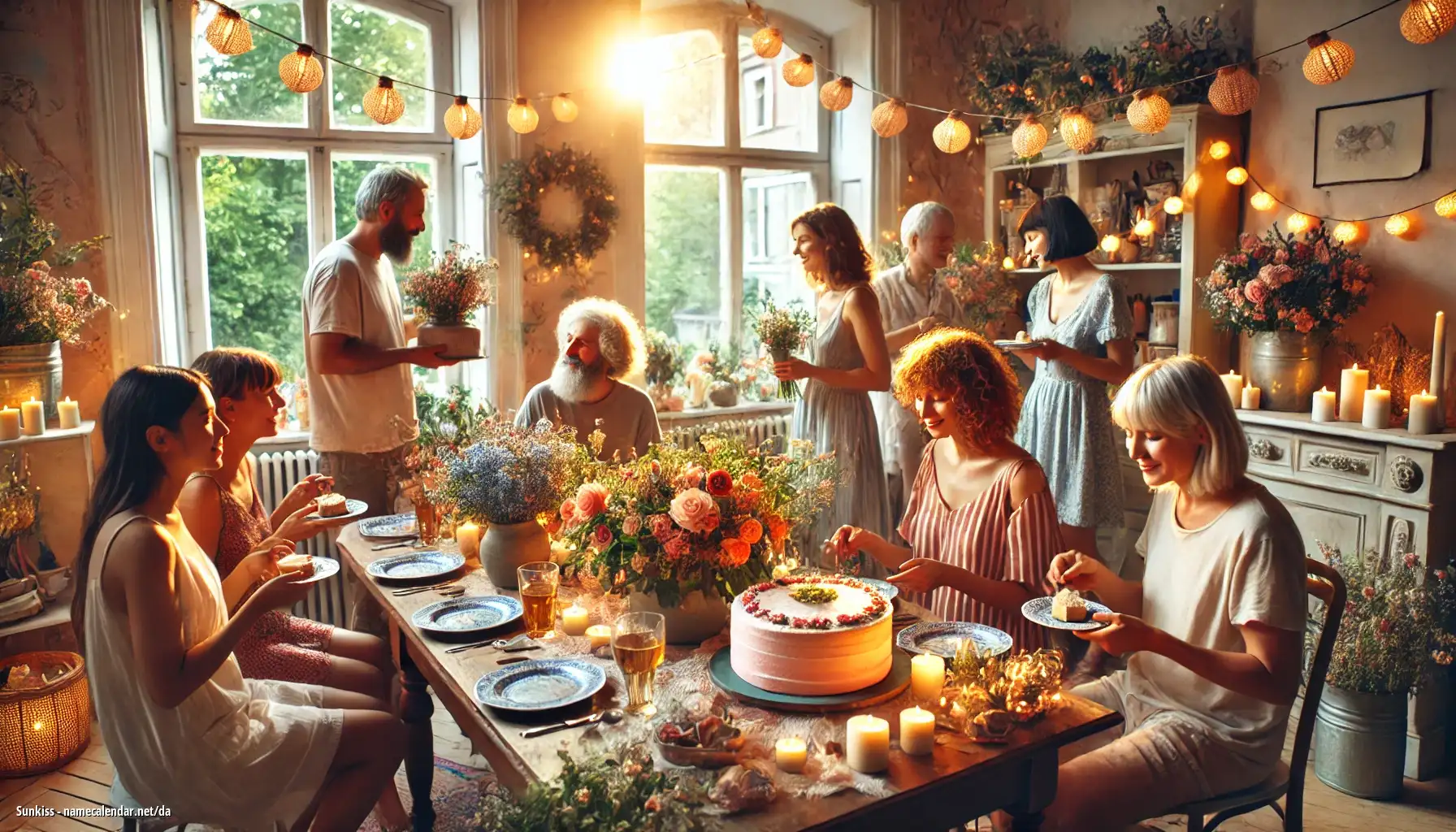 Fejring af navnedag og navn - Sunkiss