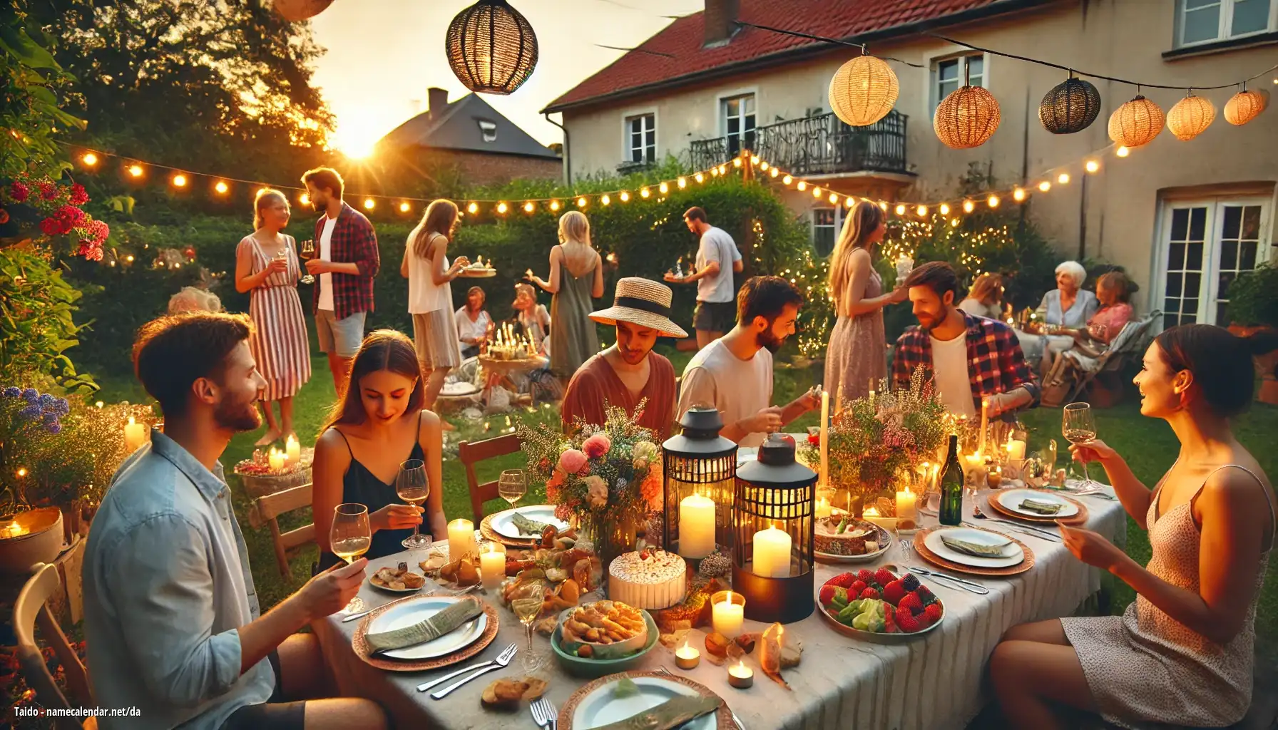 Fejring af navnedag og navn - Taido