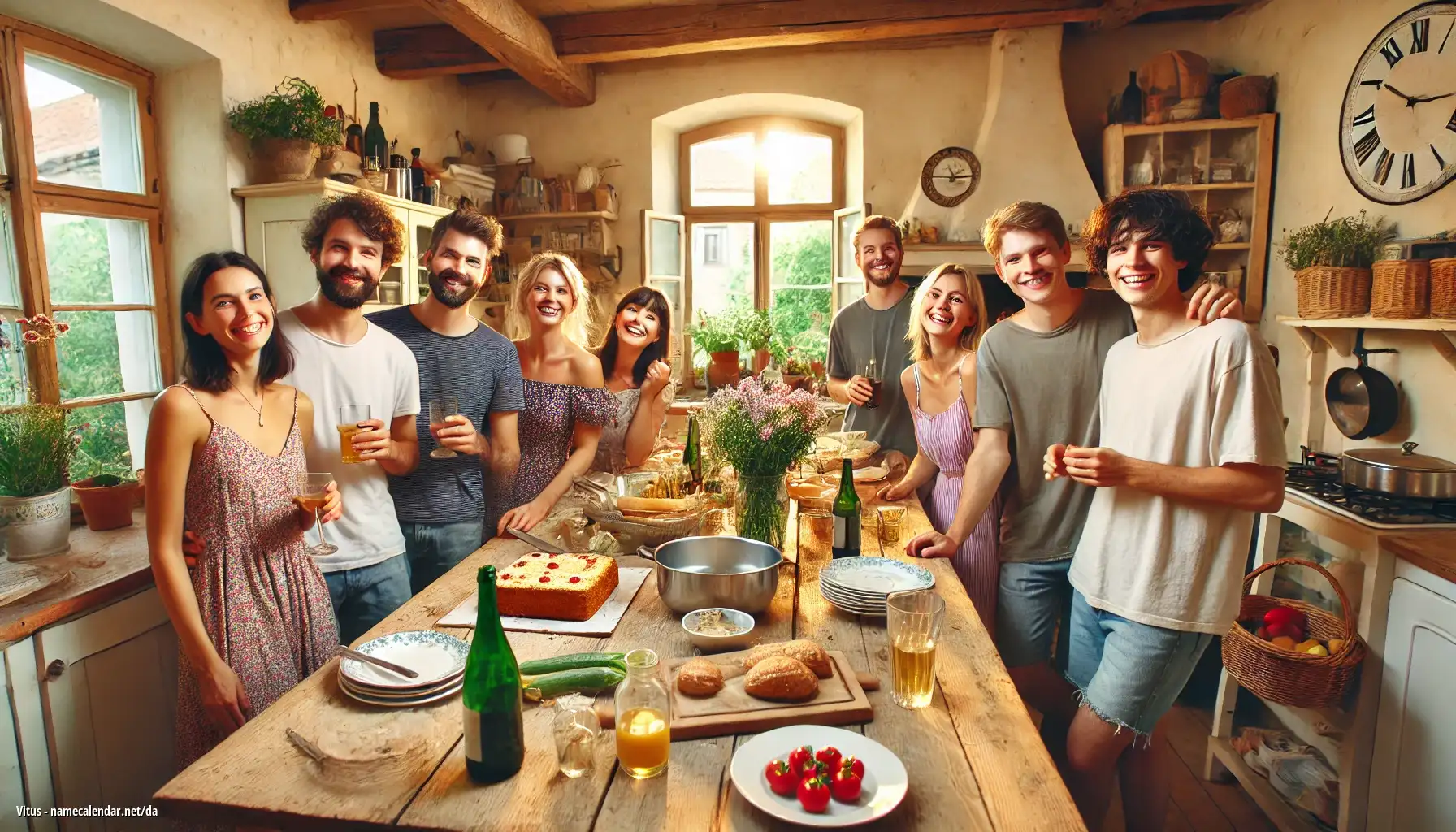 Fejring af navnedag og navn - Vitus