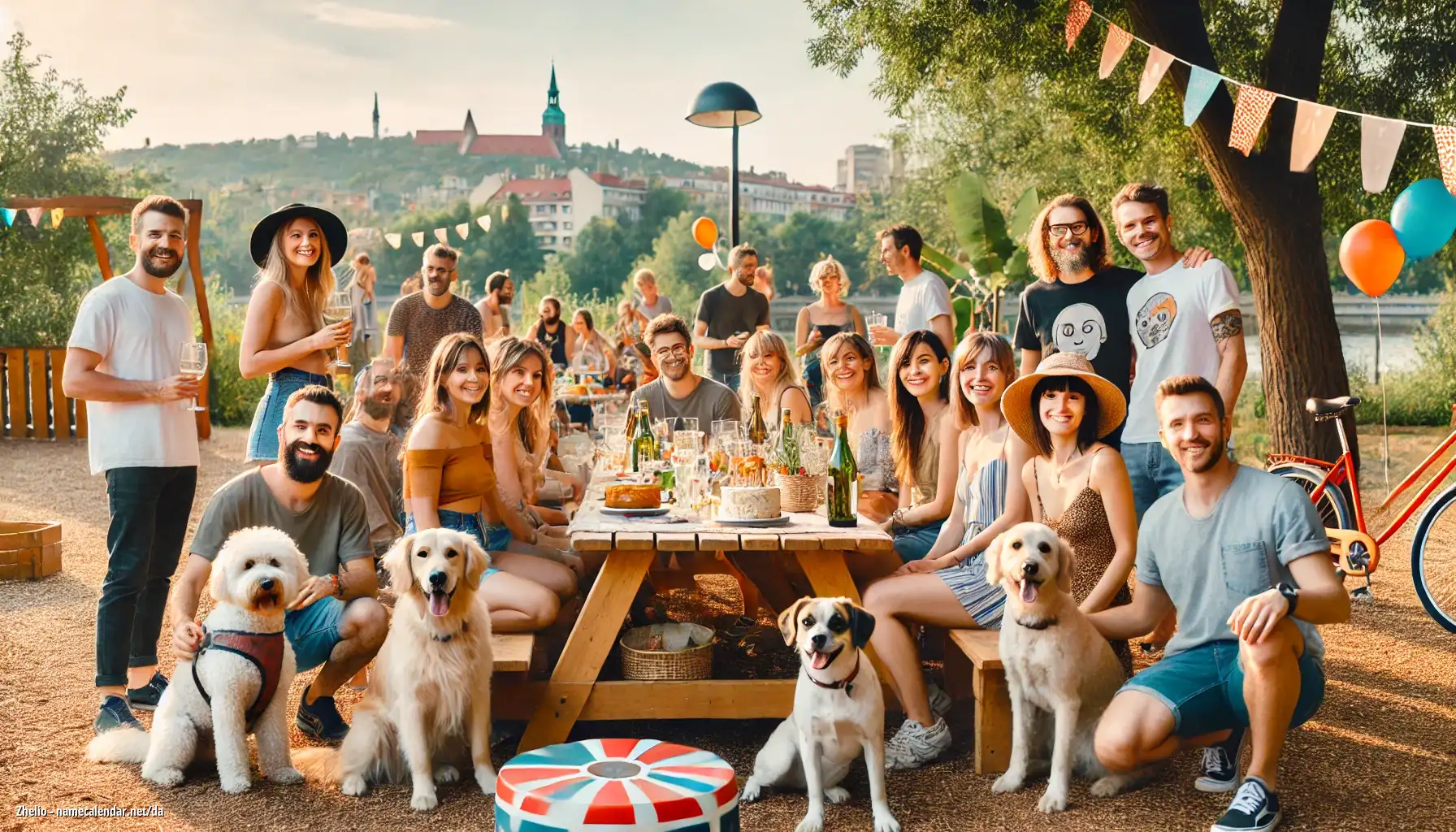 Fejring af navnedag og navn - Zhelio