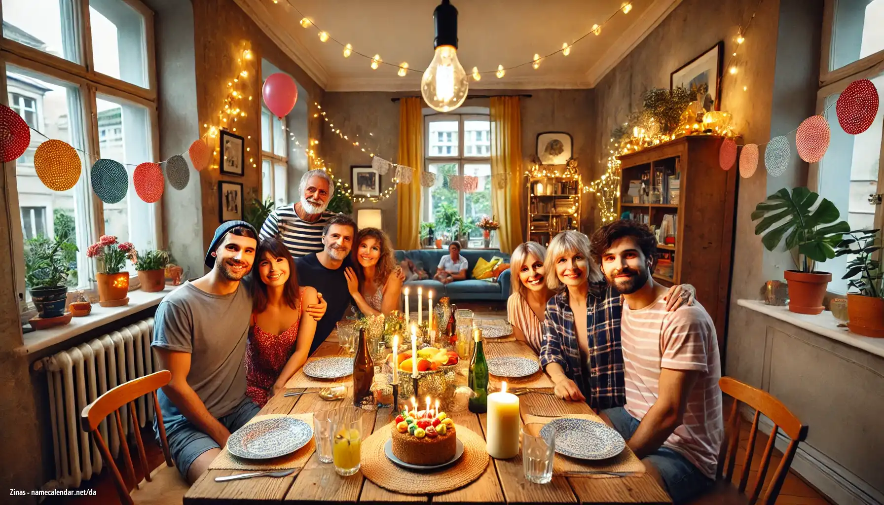 Fejring af navnedag og navn - Zinas