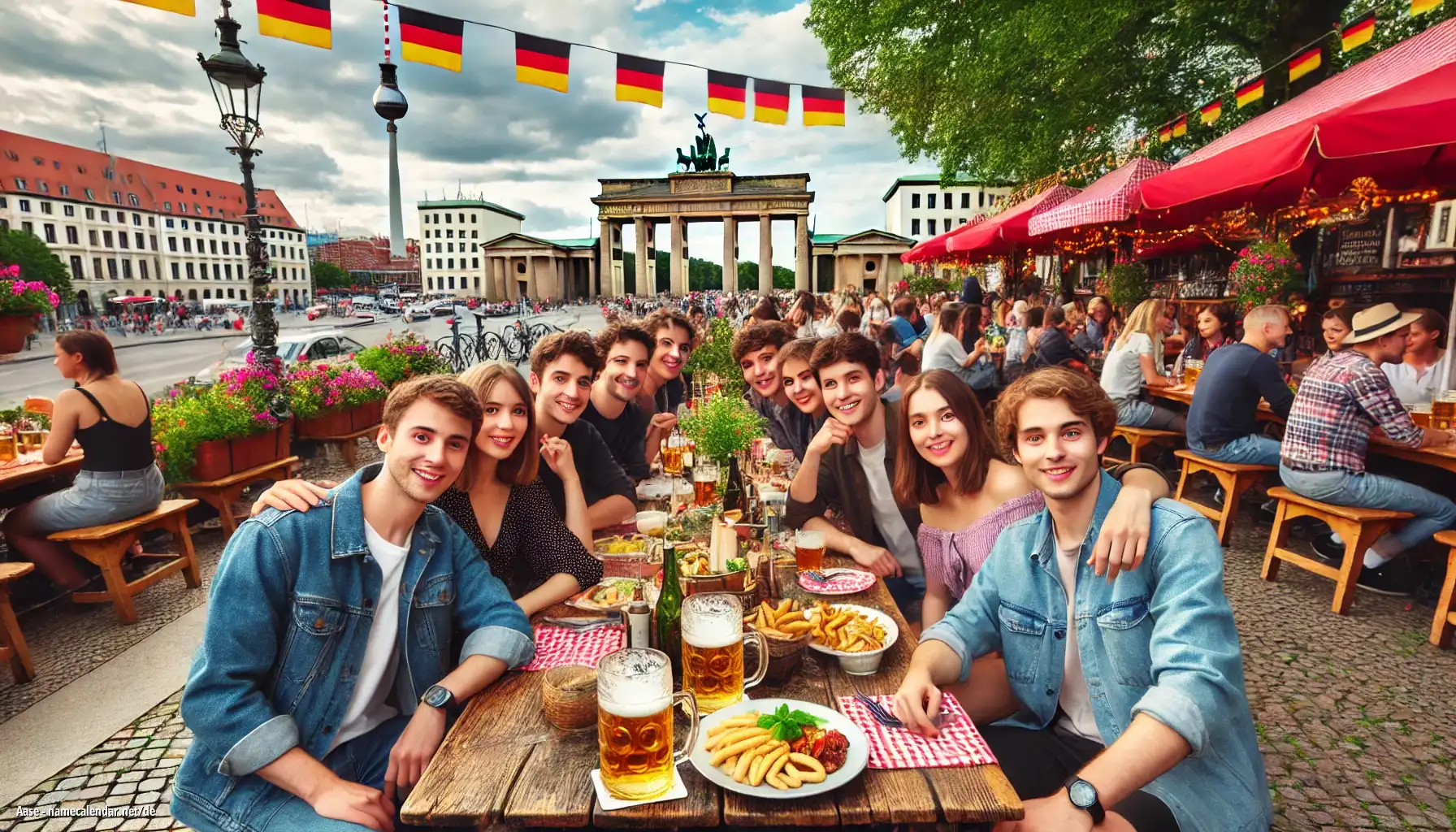 Feier des Namenstages und des Namens - Aase