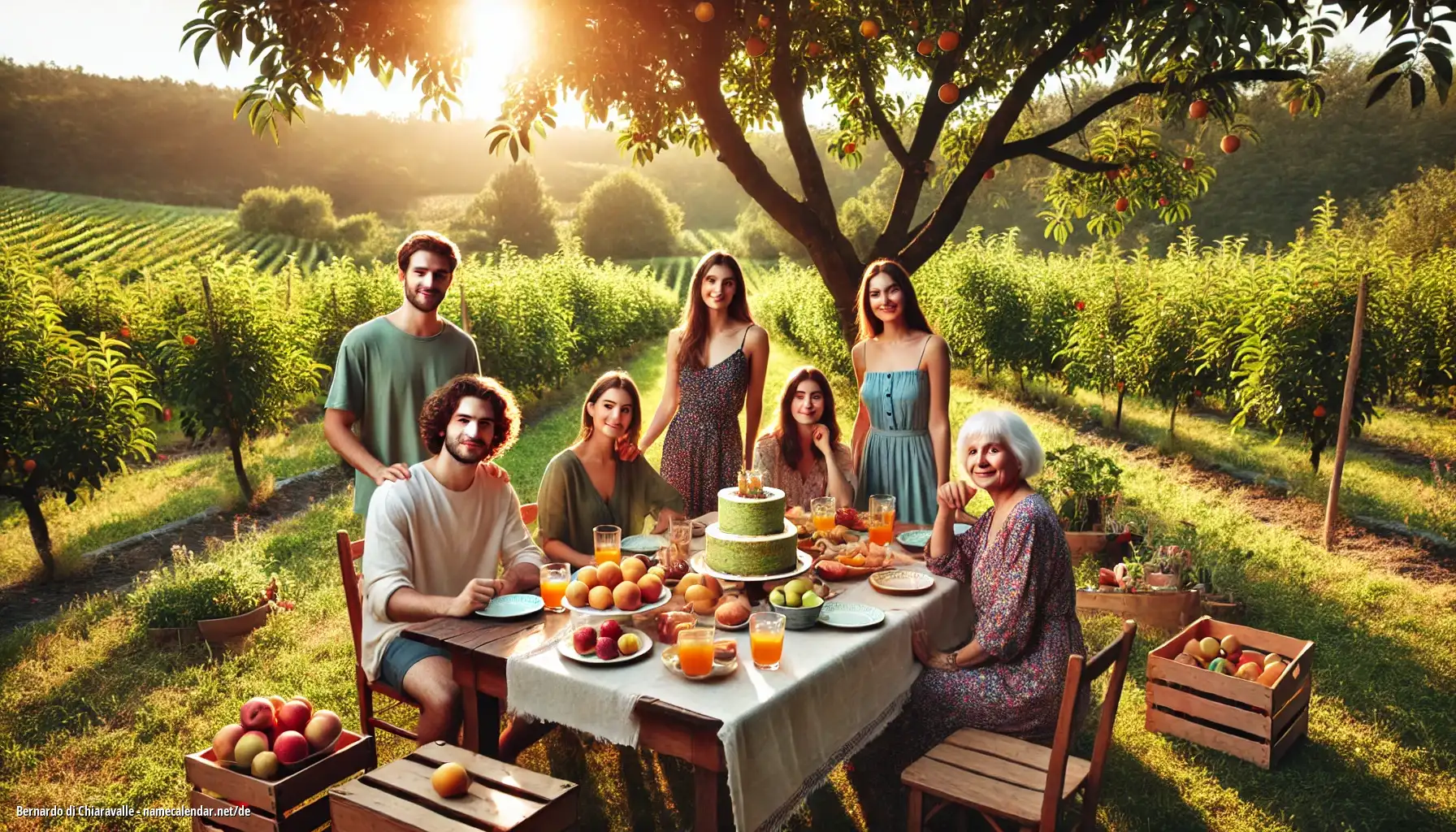 Feier des Namenstages und des Namens - Bernardo di Chiaravalle