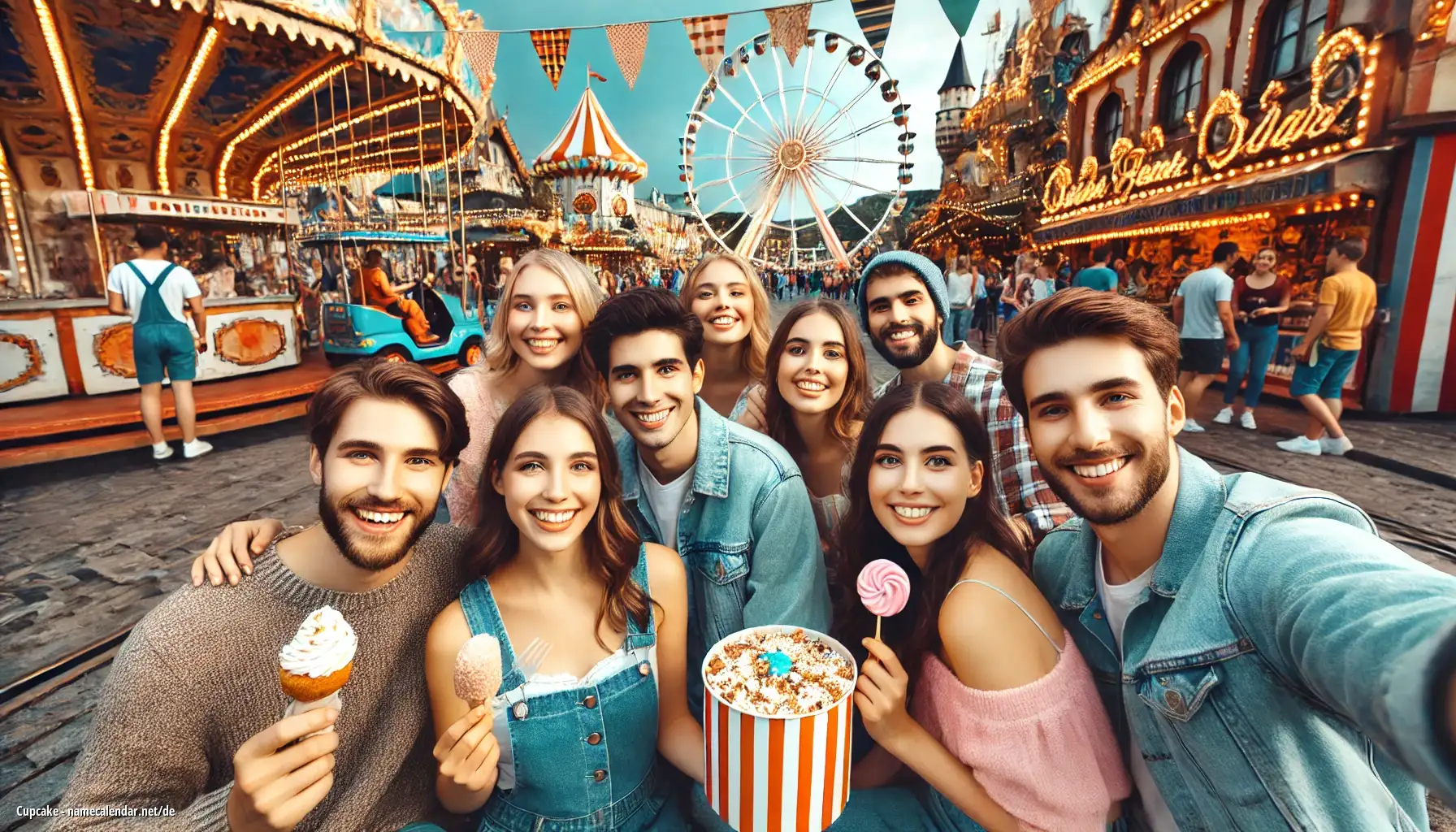 Feier des Namenstages und des Namens - Cupcake