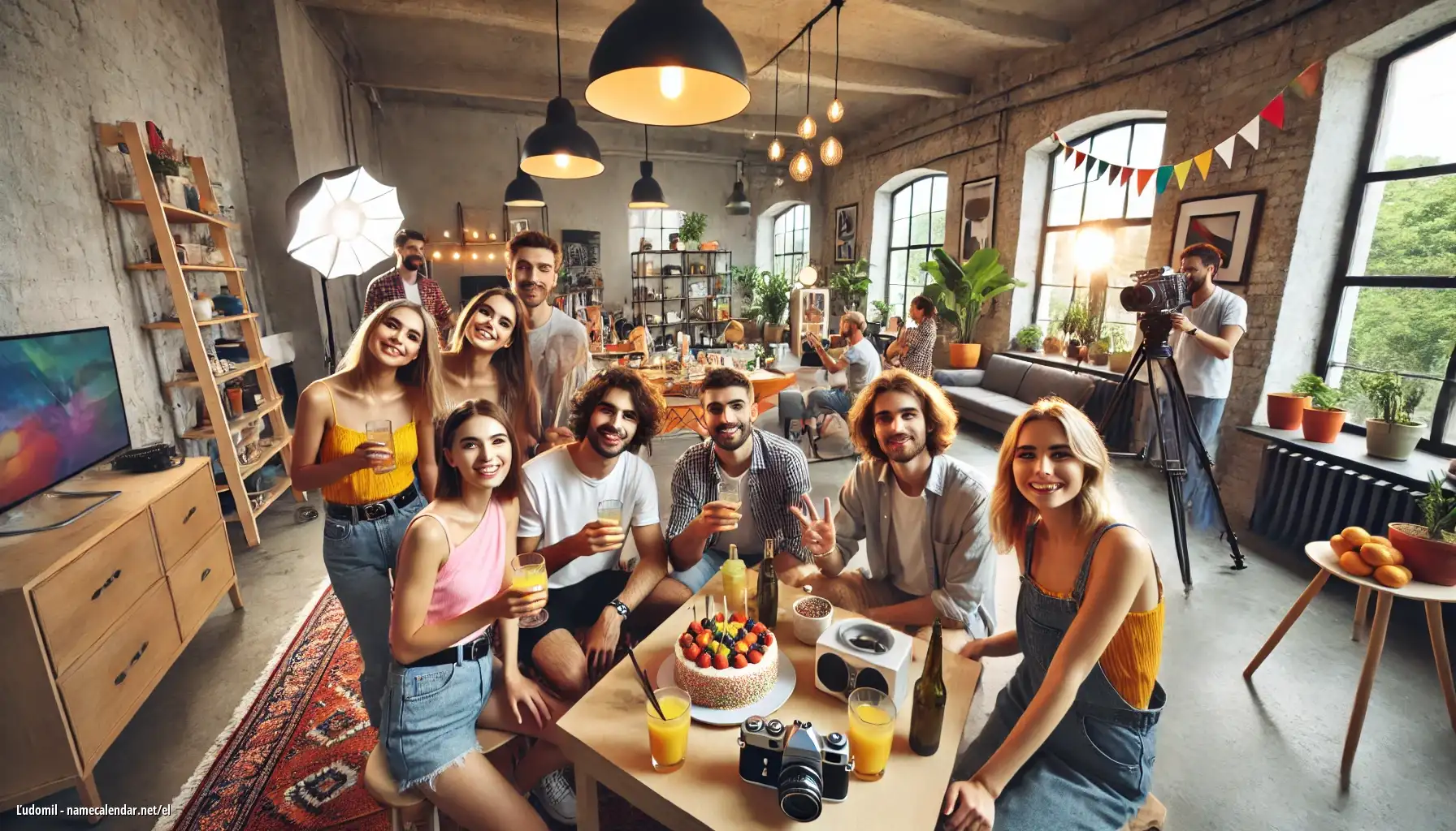 Εορτασμός της ονομαστικής εορτής και του ονόματος - Ľudomil