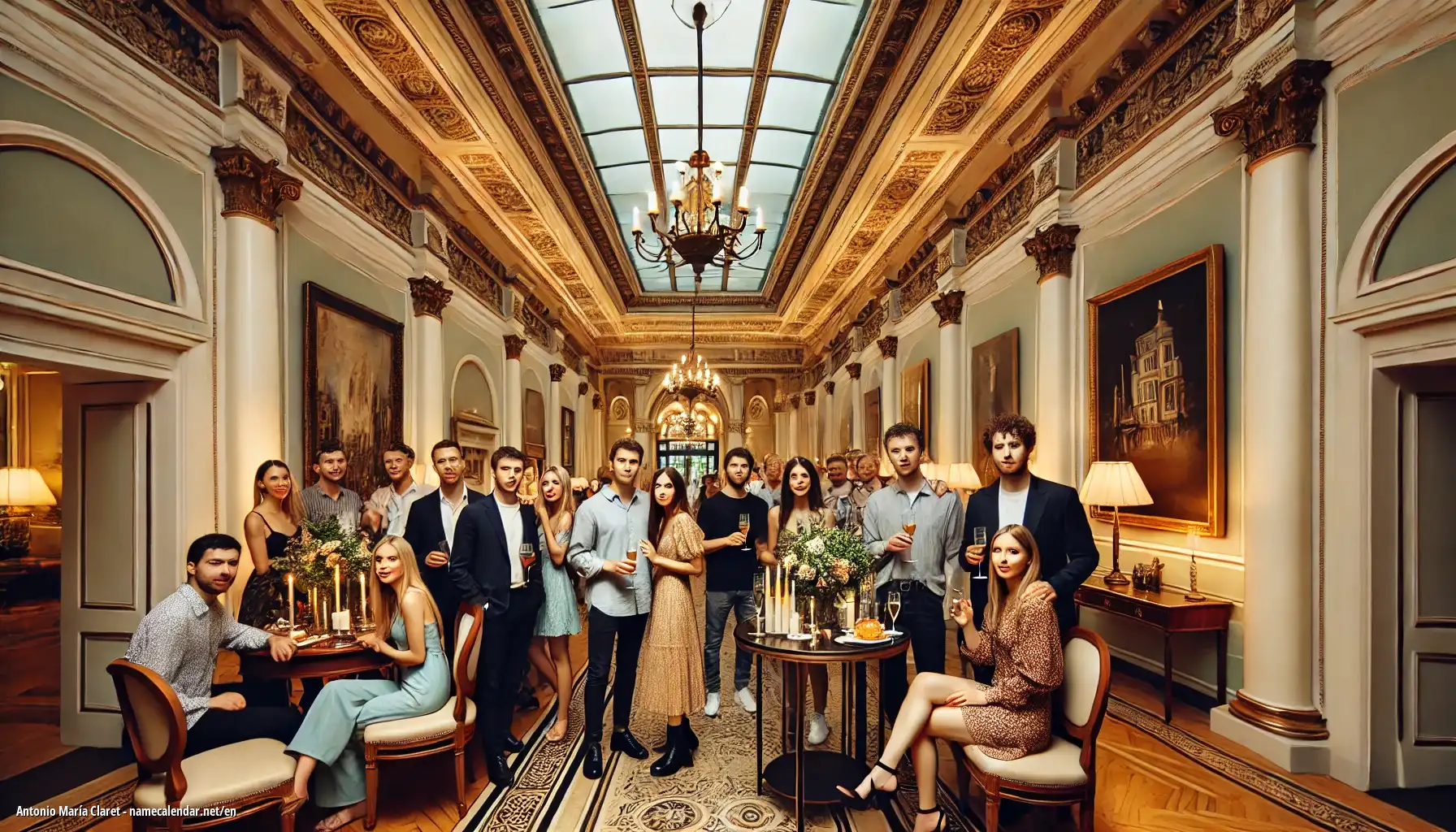 Celebration of name day and name - Antonio María Claret