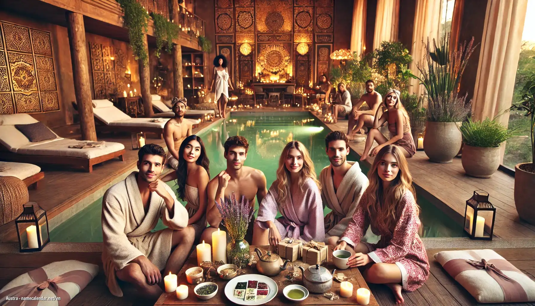 Celebration of name day and name - Austra