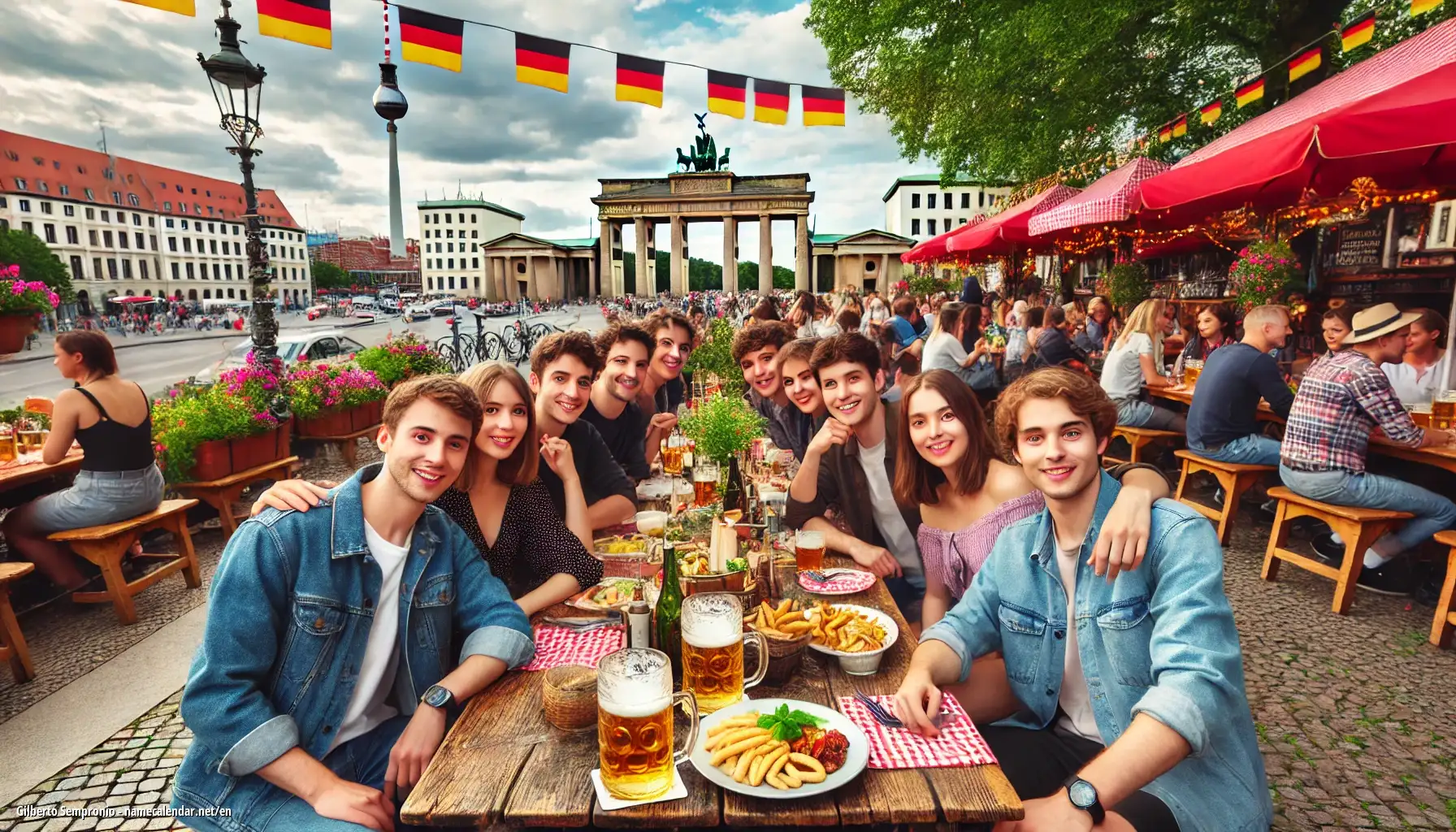 Celebration of name day and name - Gilberto Sempronio