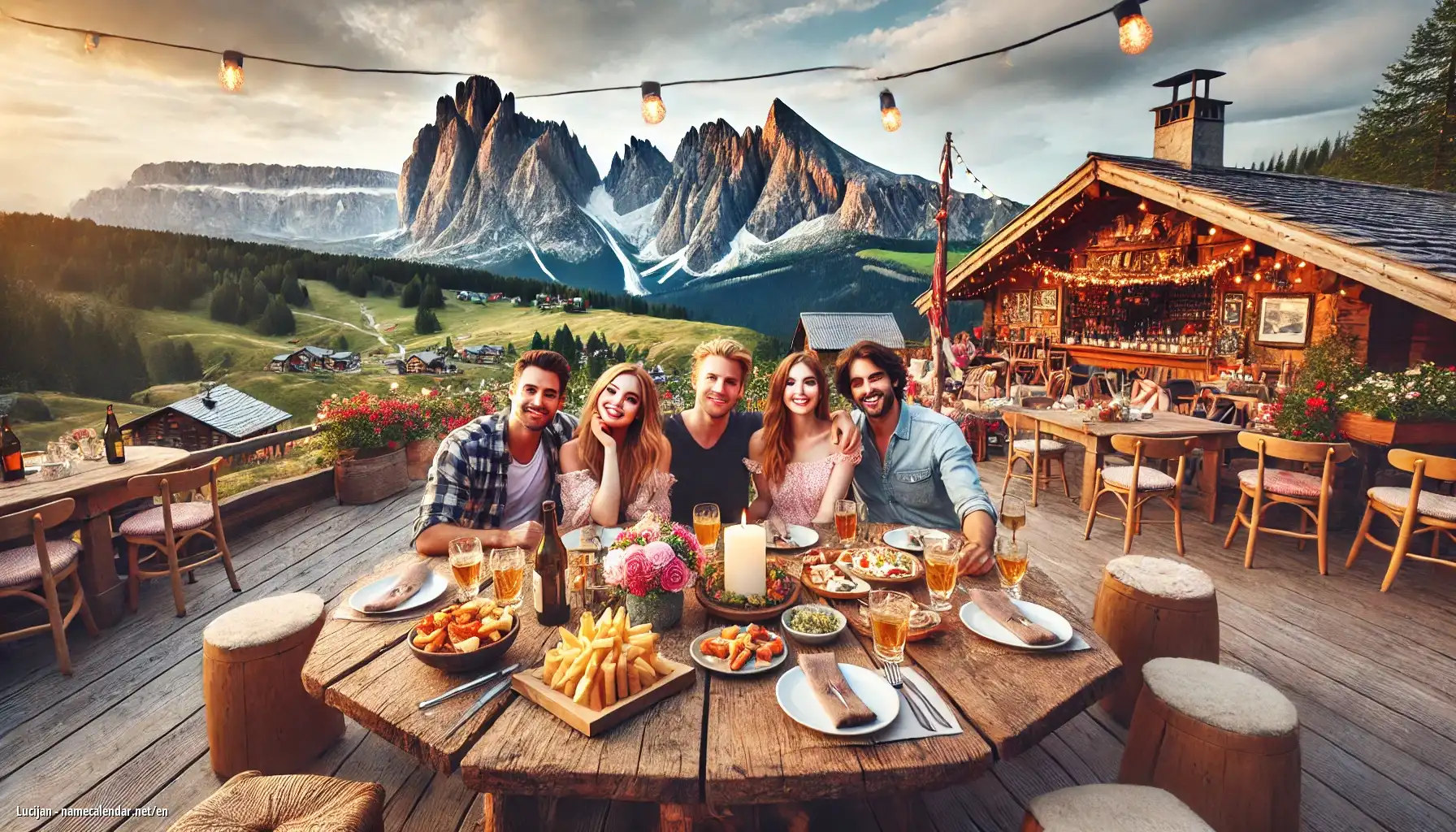 Celebration of name day and name - Lucijan