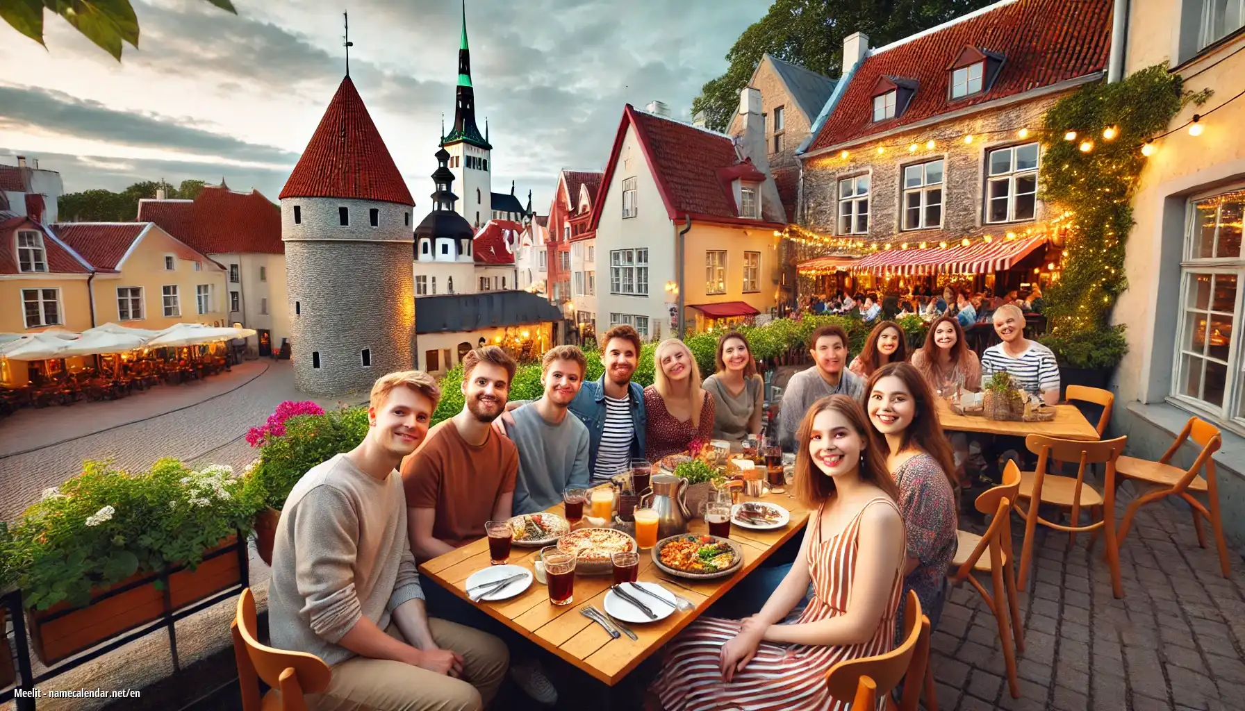 Celebration of name day and name - Meelit