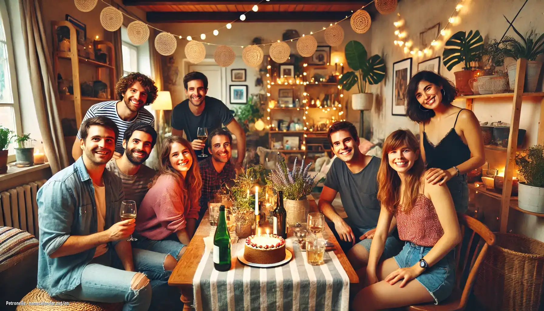 Celebration of name day and name - Petronella