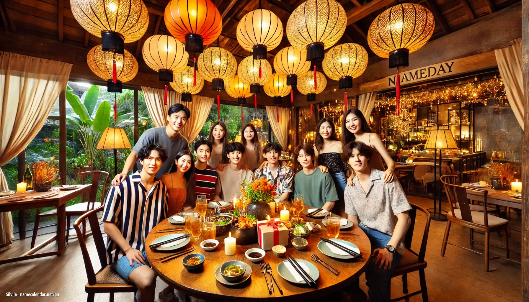 Celebration of name day and name - Silvija