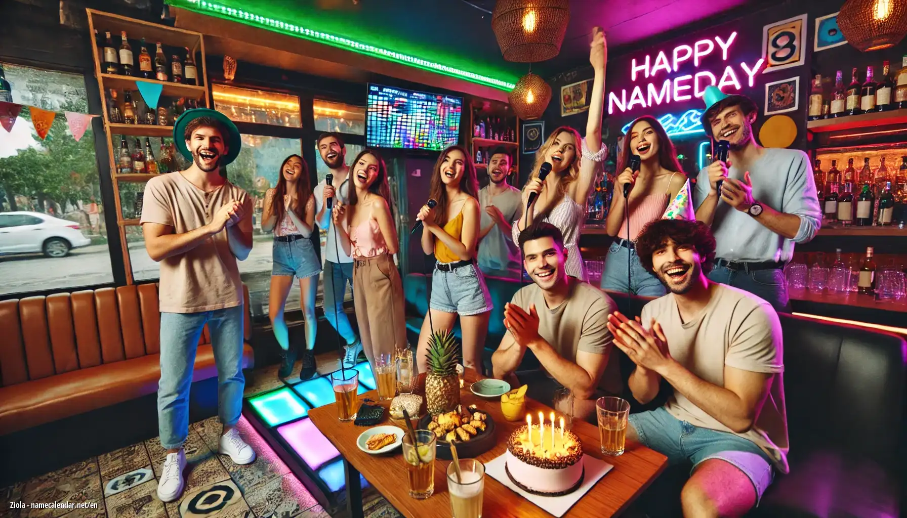 Celebration of name day and name - Ziola