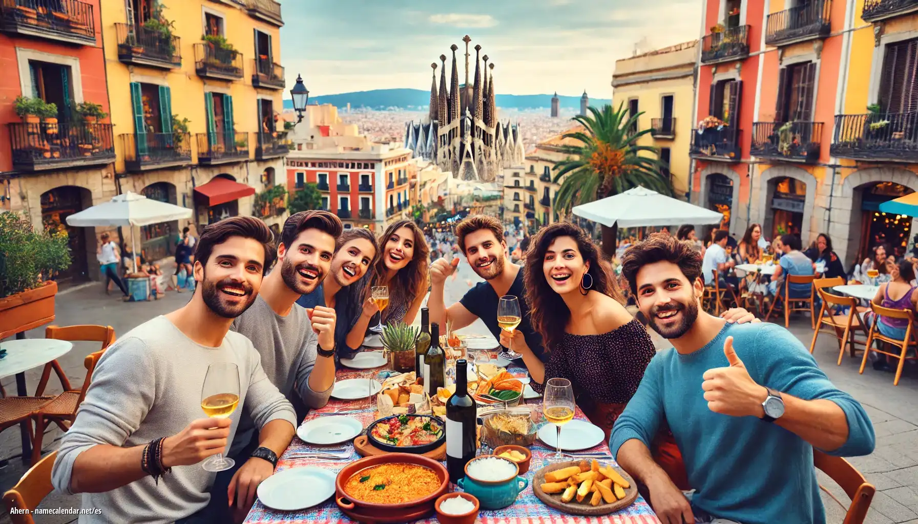 Celebración del onomástico y del nombre - Ahern