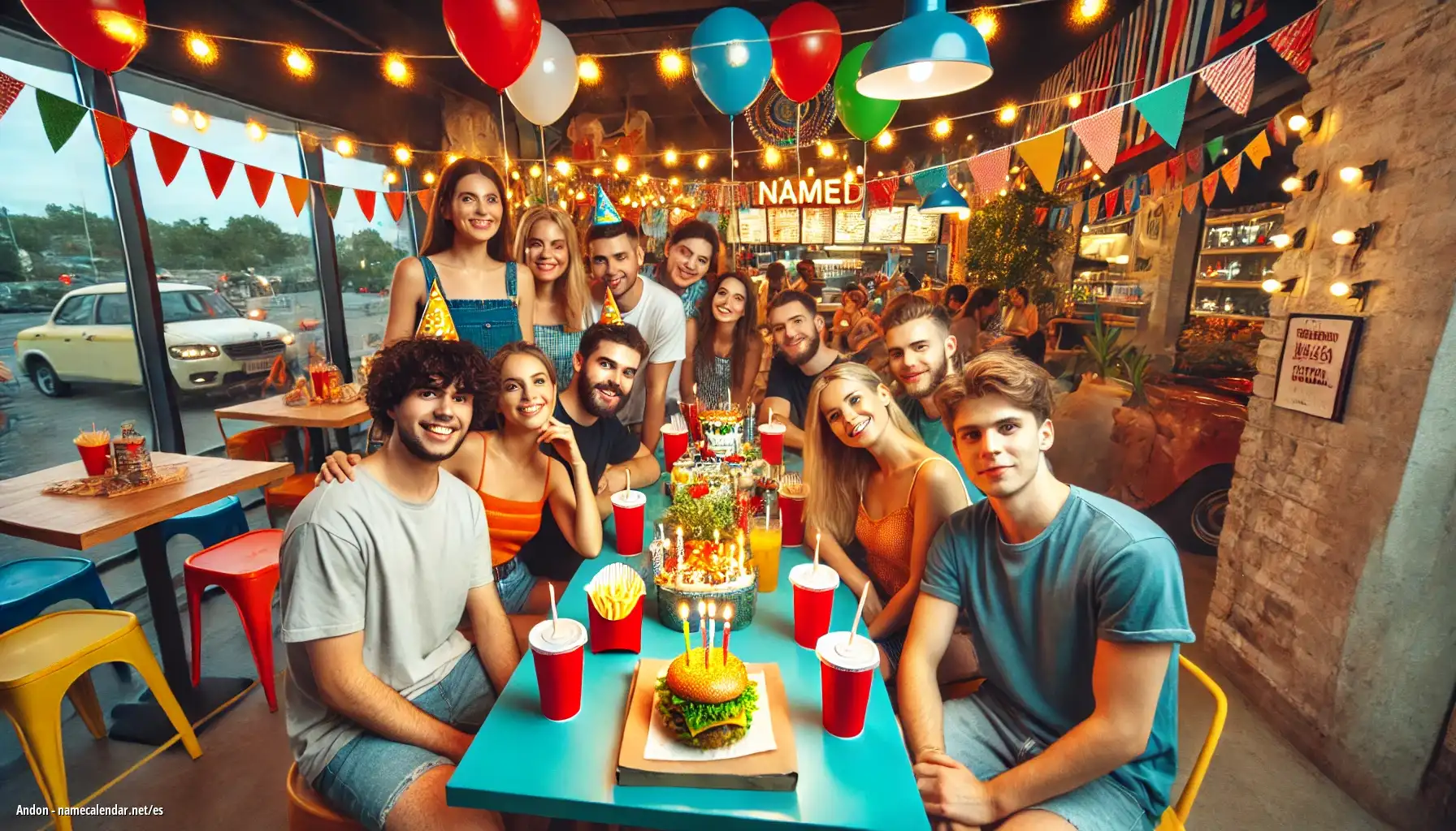 Celebración del onomástico y del nombre - Andon