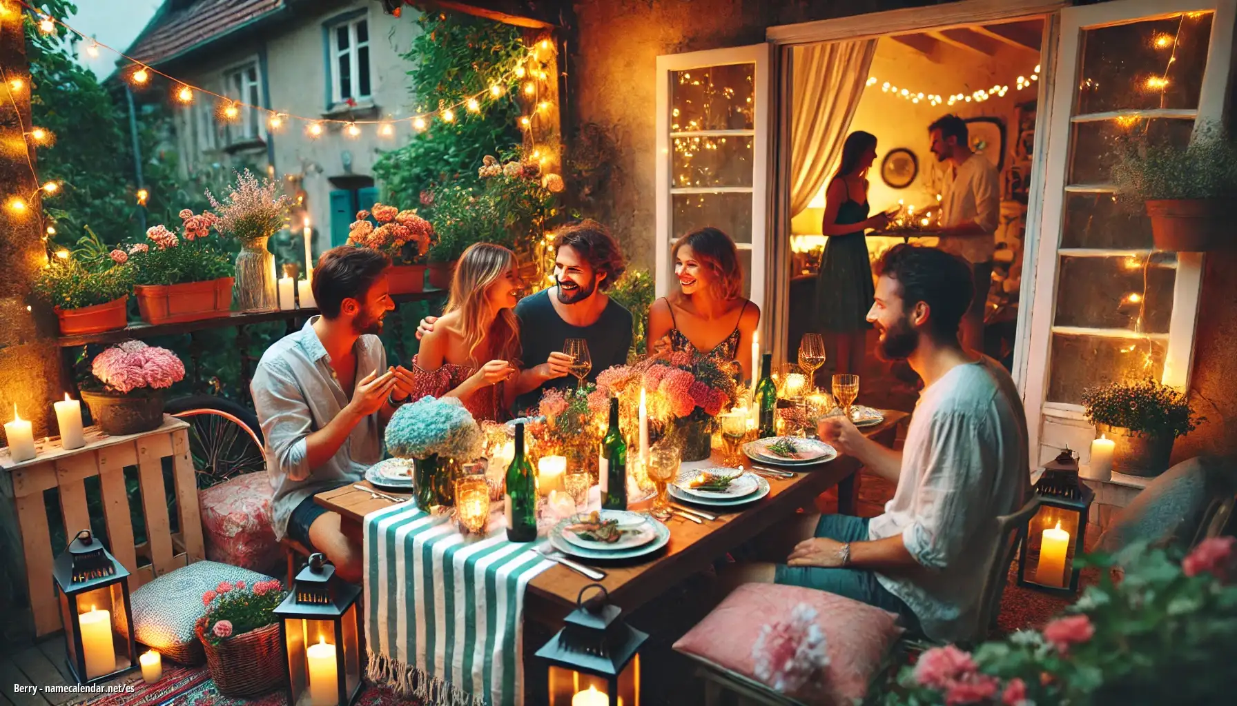 Celebración del onomástico y del nombre - Berry