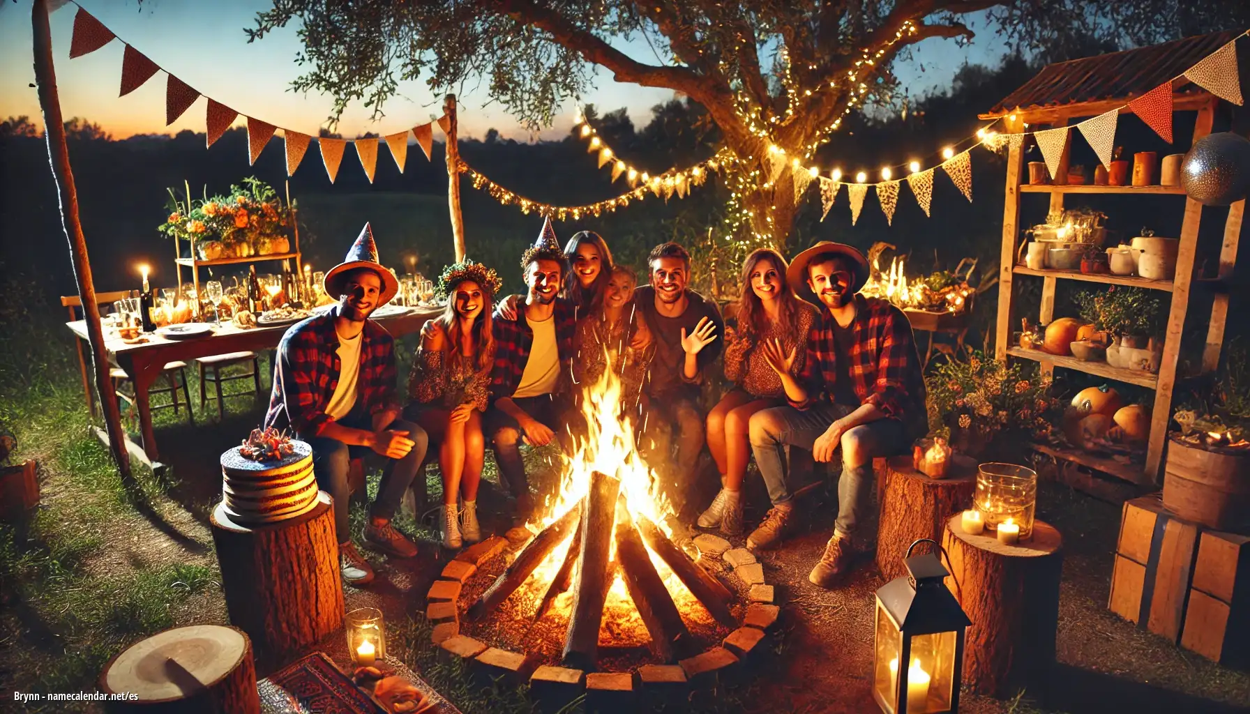 Celebración del onomástico y del nombre - Brynn