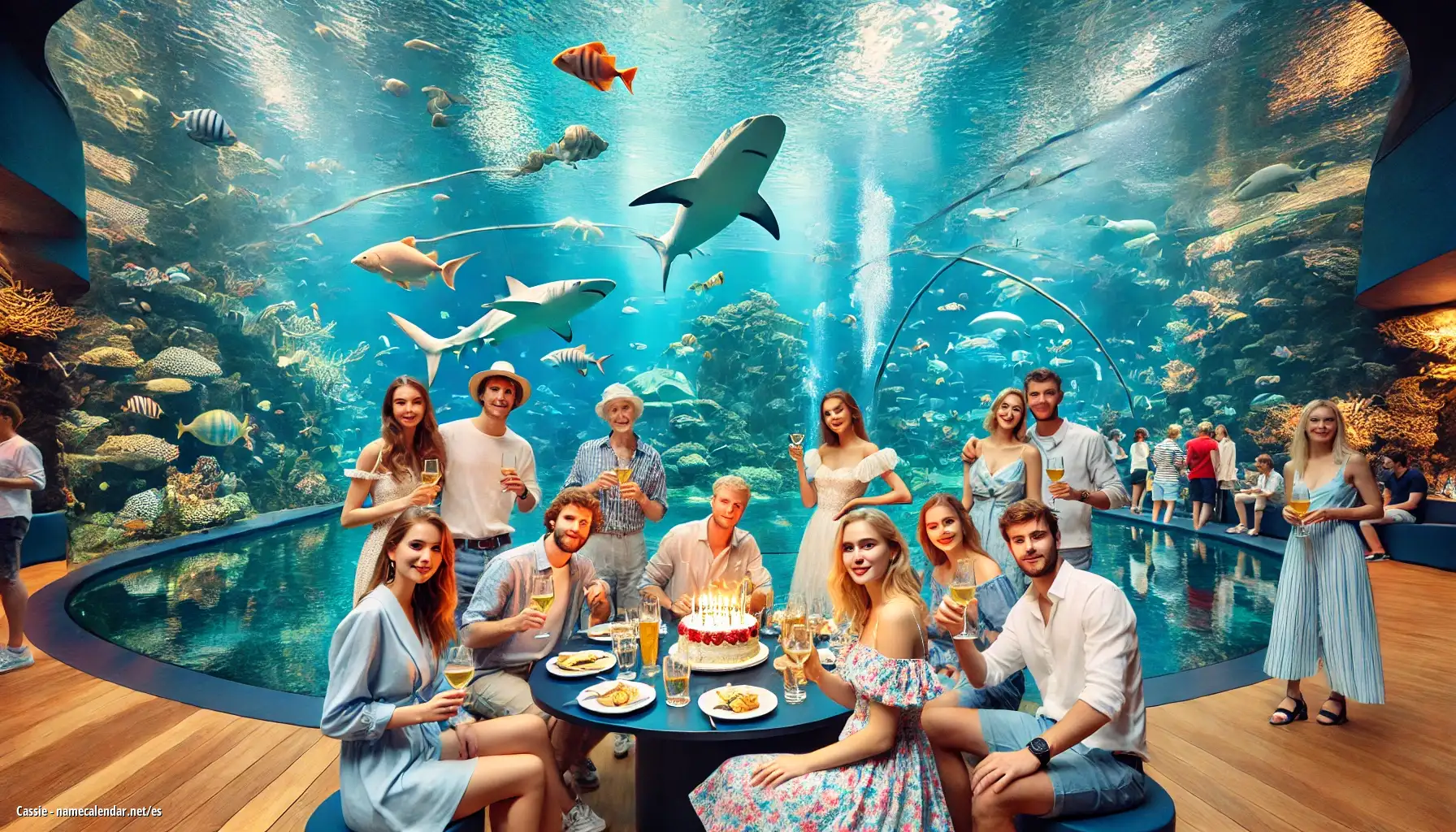 Celebración del onomástico y del nombre - Cassie