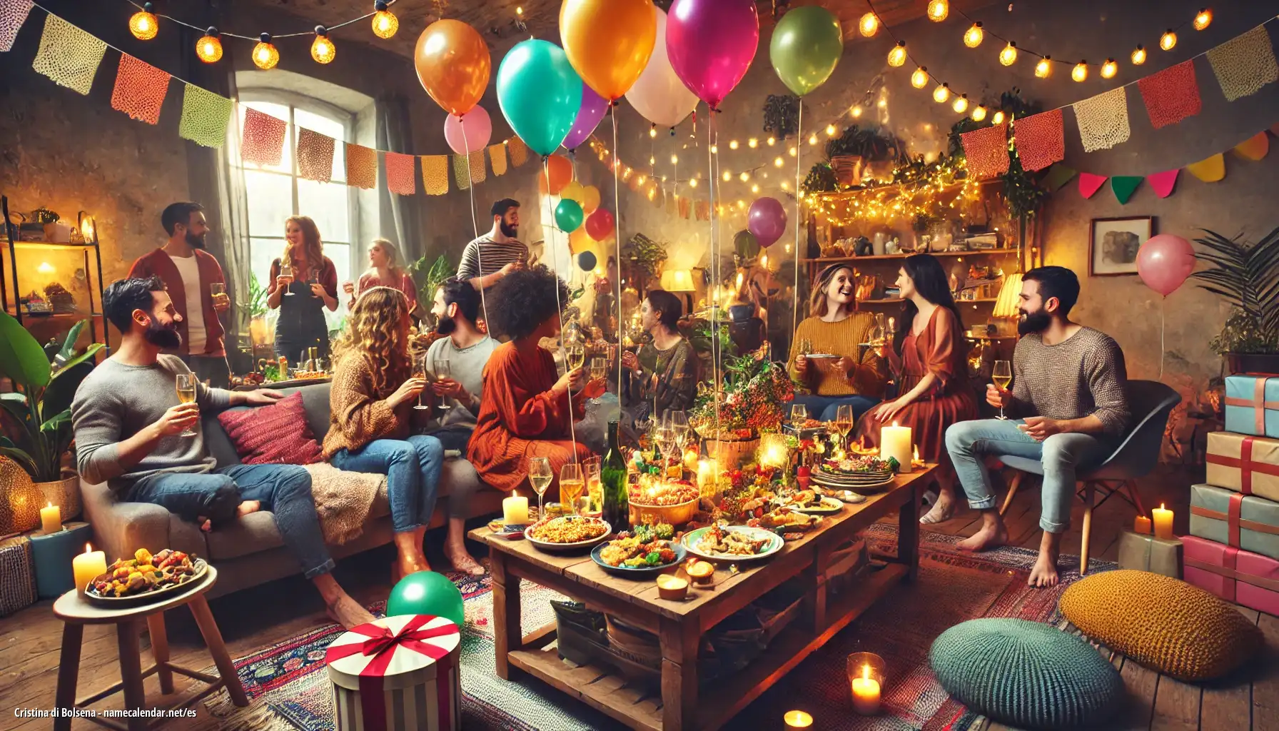 Celebración del onomástico y del nombre - Cristina di Bolsena