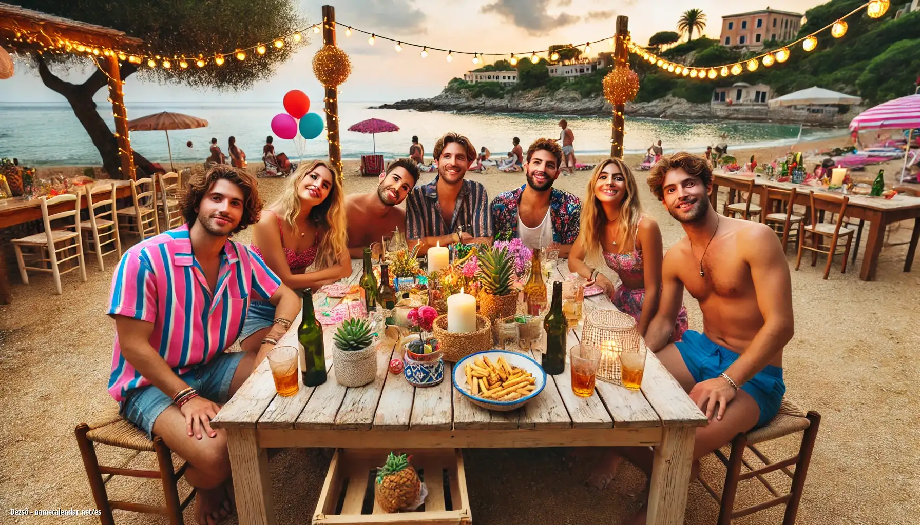 Celebración del onomástico y del nombre - Dezső