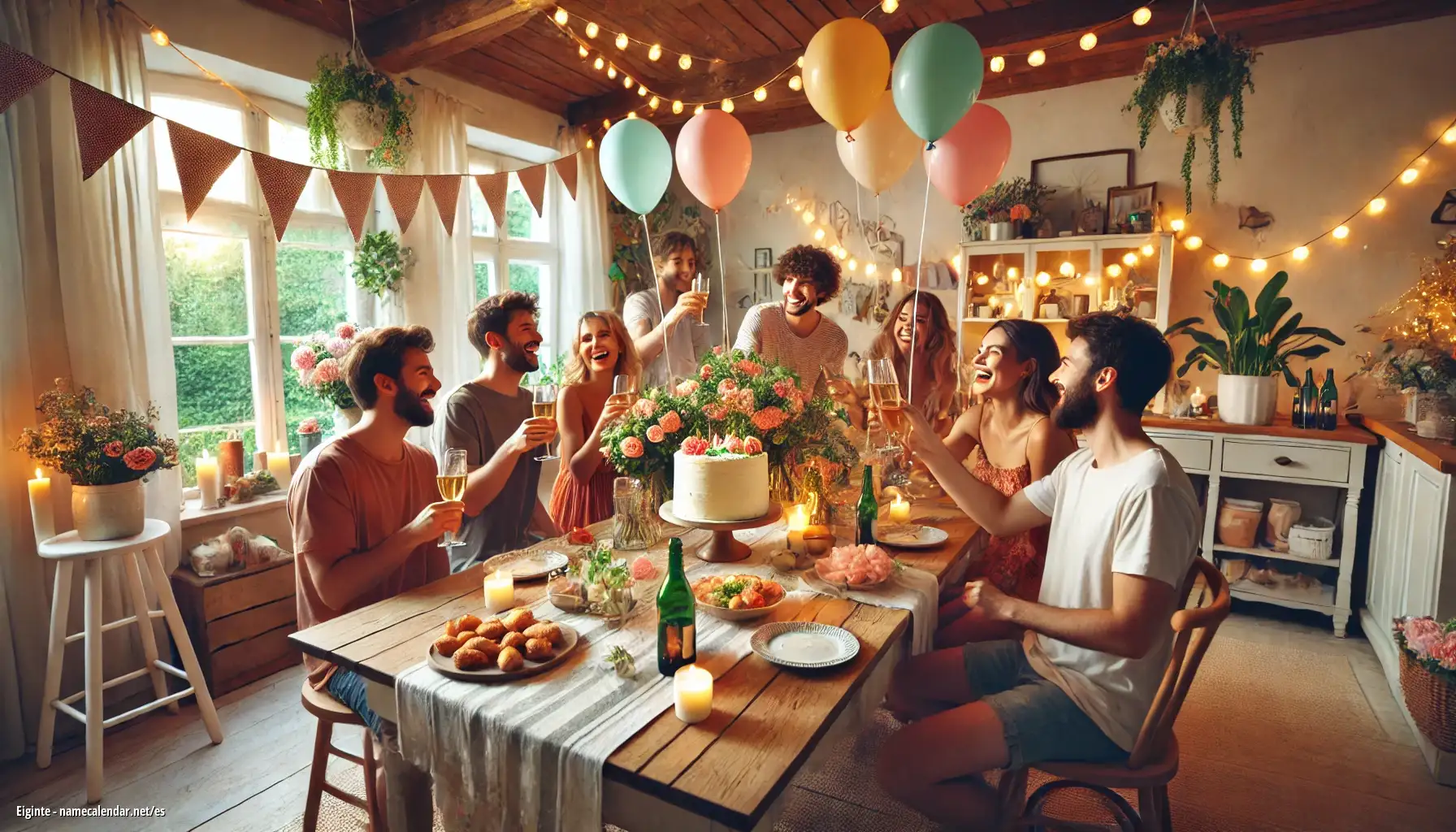 Celebración del onomástico y del nombre - Eiginte