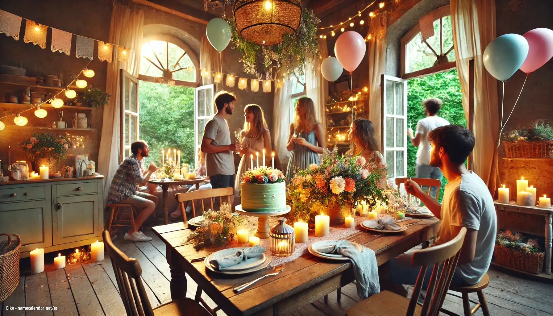 Celebración del onomástico y del nombre - Eike