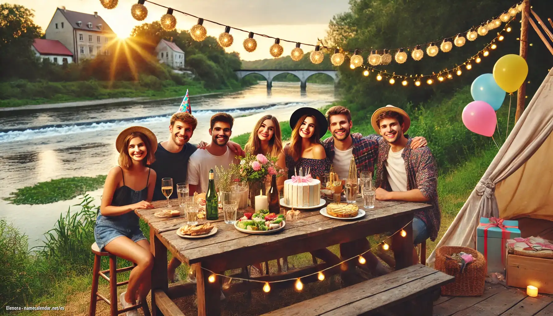 Celebración del onomástico y del nombre - Elenora