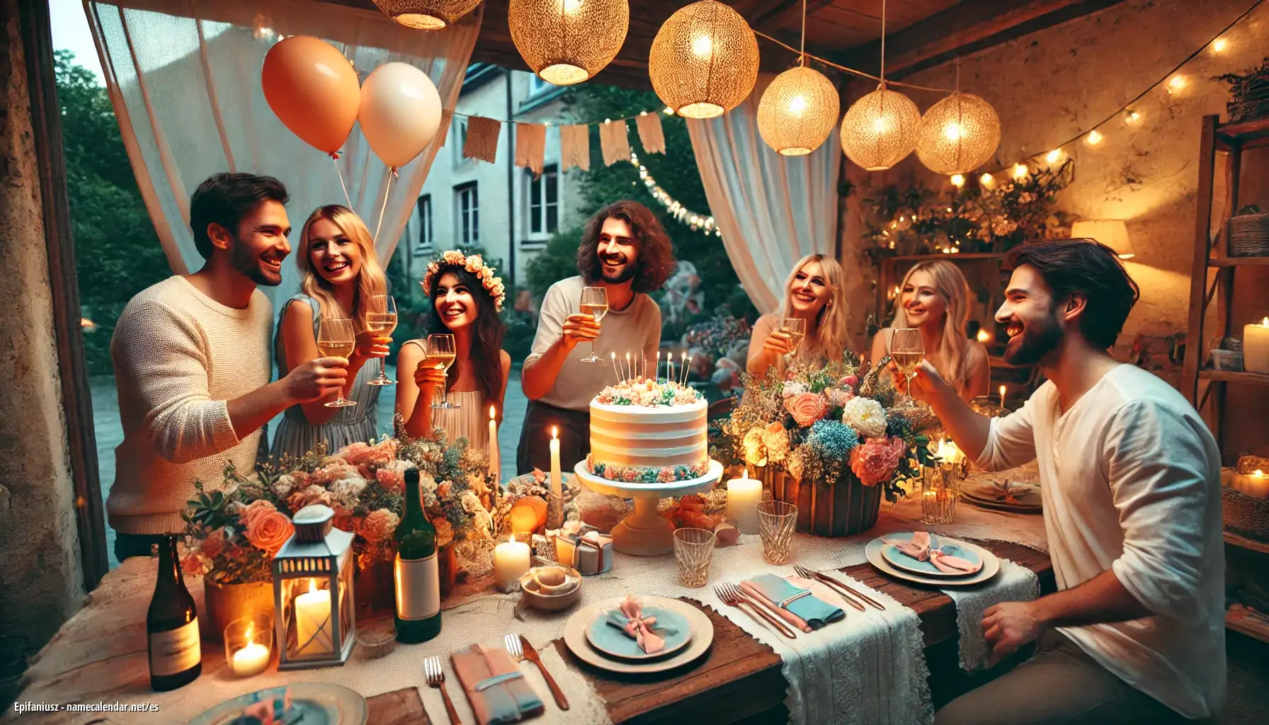 Celebración del onomástico y del nombre - Epifaniusz