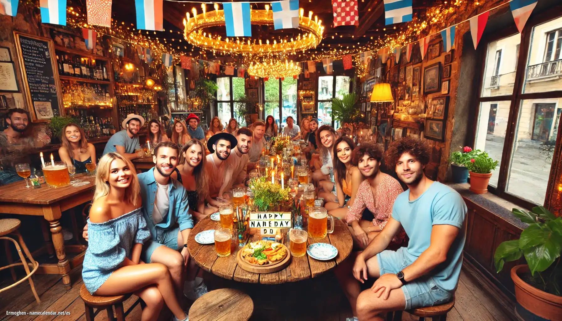 Celebración del onomástico y del nombre - Ermoghen