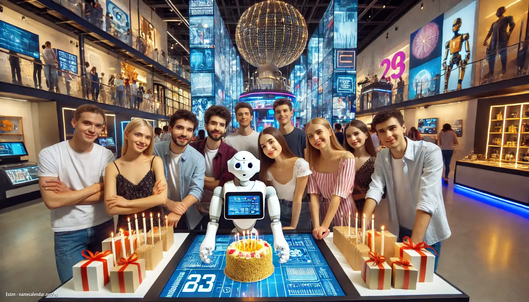 Celebración del onomástico y del nombre - Esten