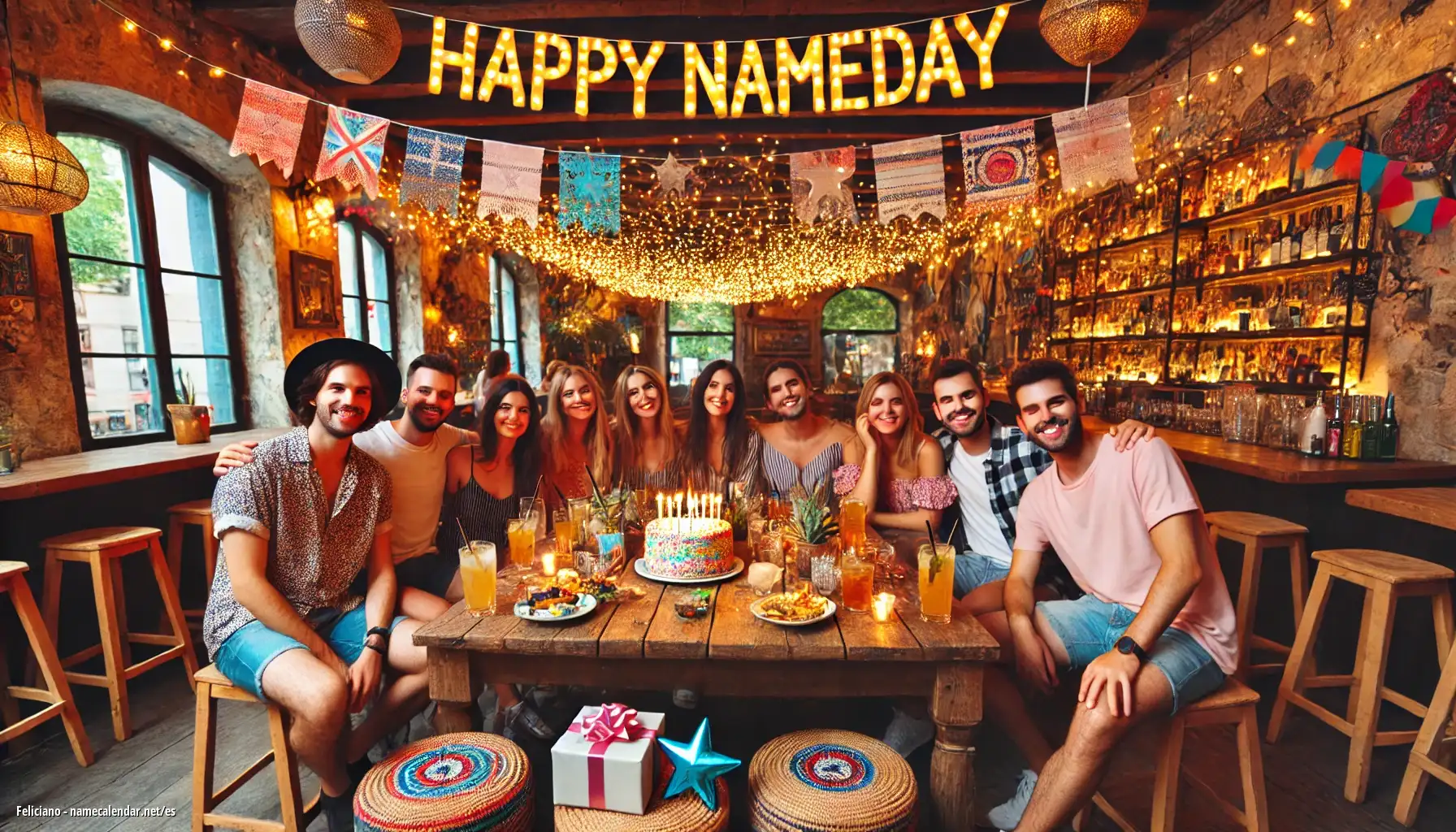 Celebración del onomástico y del nombre - Feliciano