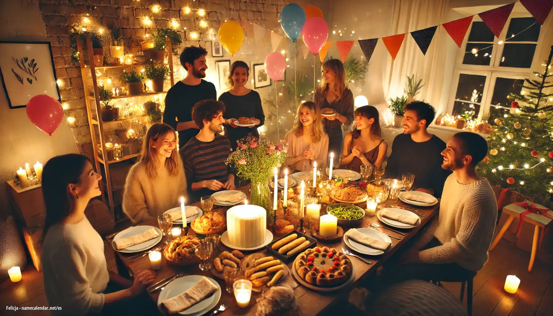 Celebración del onomástico y del nombre - Felicja