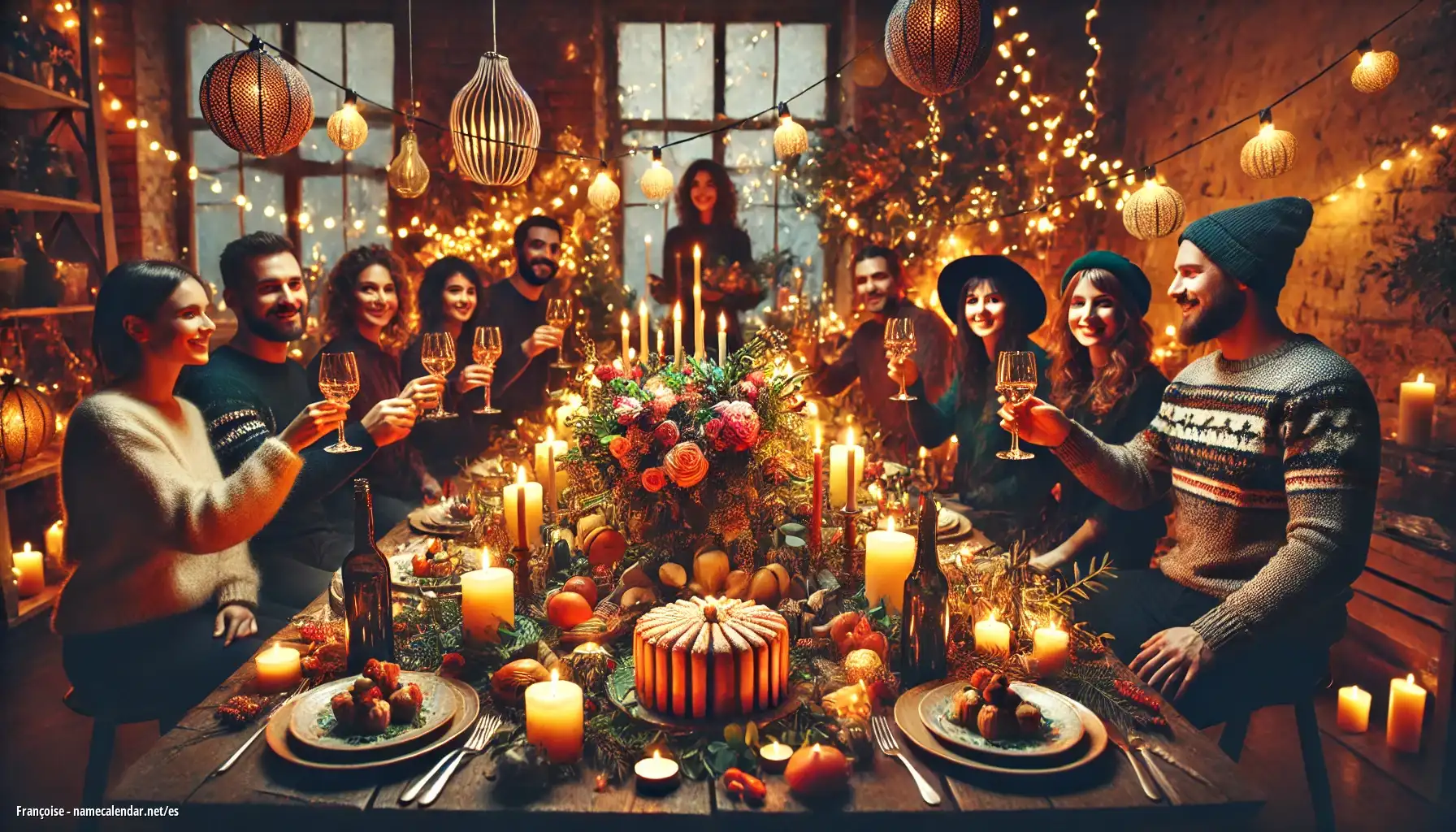 Celebración del onomástico y del nombre - Françoise